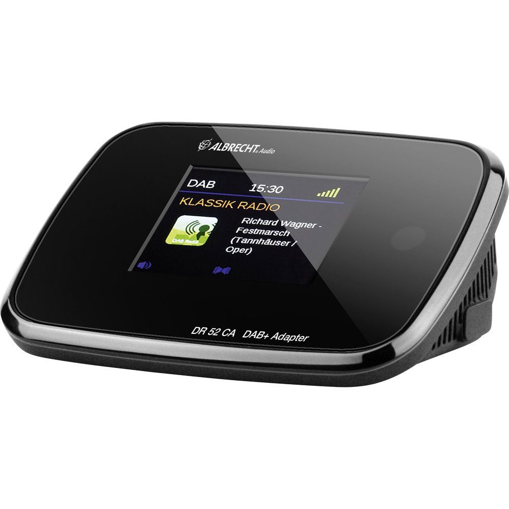 Albrecht Albrecht DR 52 CA Radio-Adapter DAB+, UKW Schwarz Radio