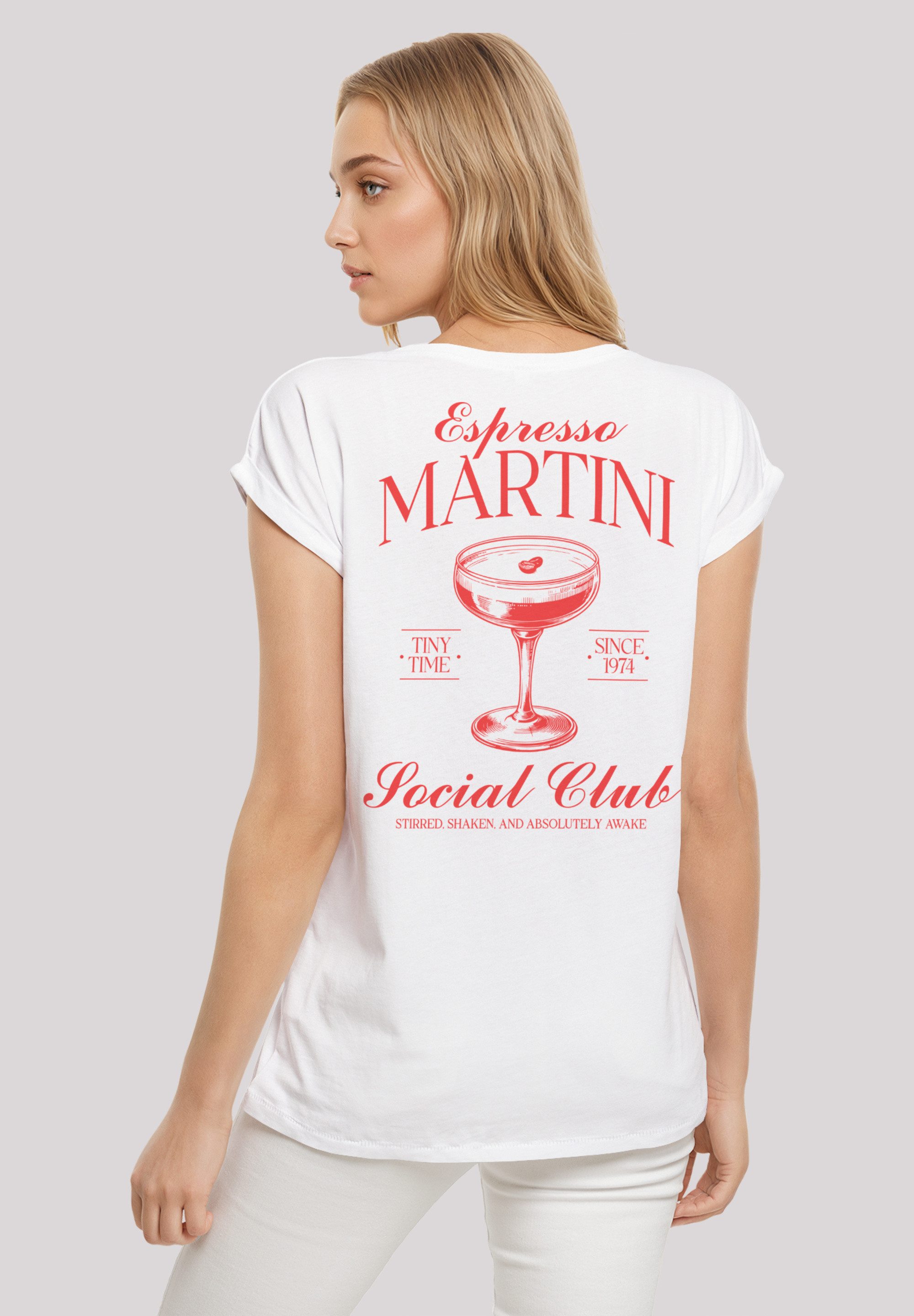 F4NT4STIC T-Shirt Espresso Martini Social Club günstig online kaufen