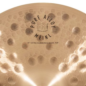 Meinl Percussion Becken, PA15EHH Pure Alloy HiHat 15" Extra Hammered - HiHat