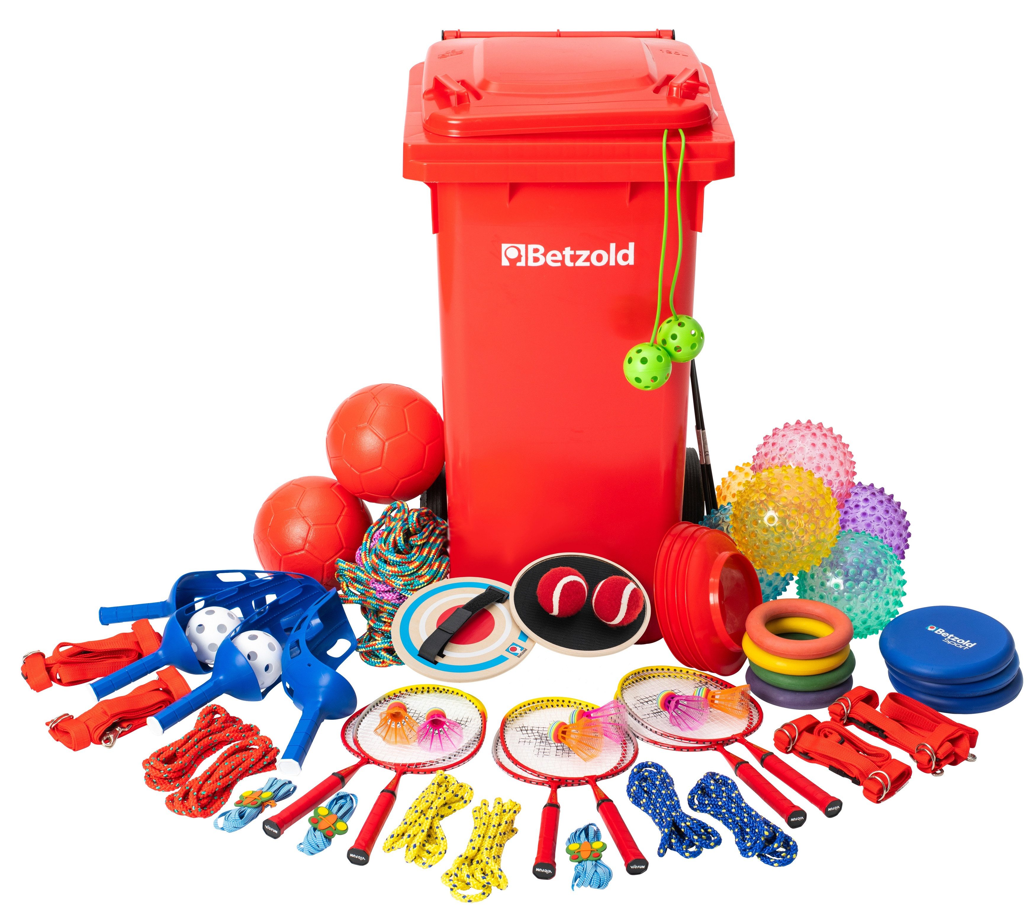 Betzold Outdoor-Spielzeug Spiel- und Pausentonne, Kunststoff
