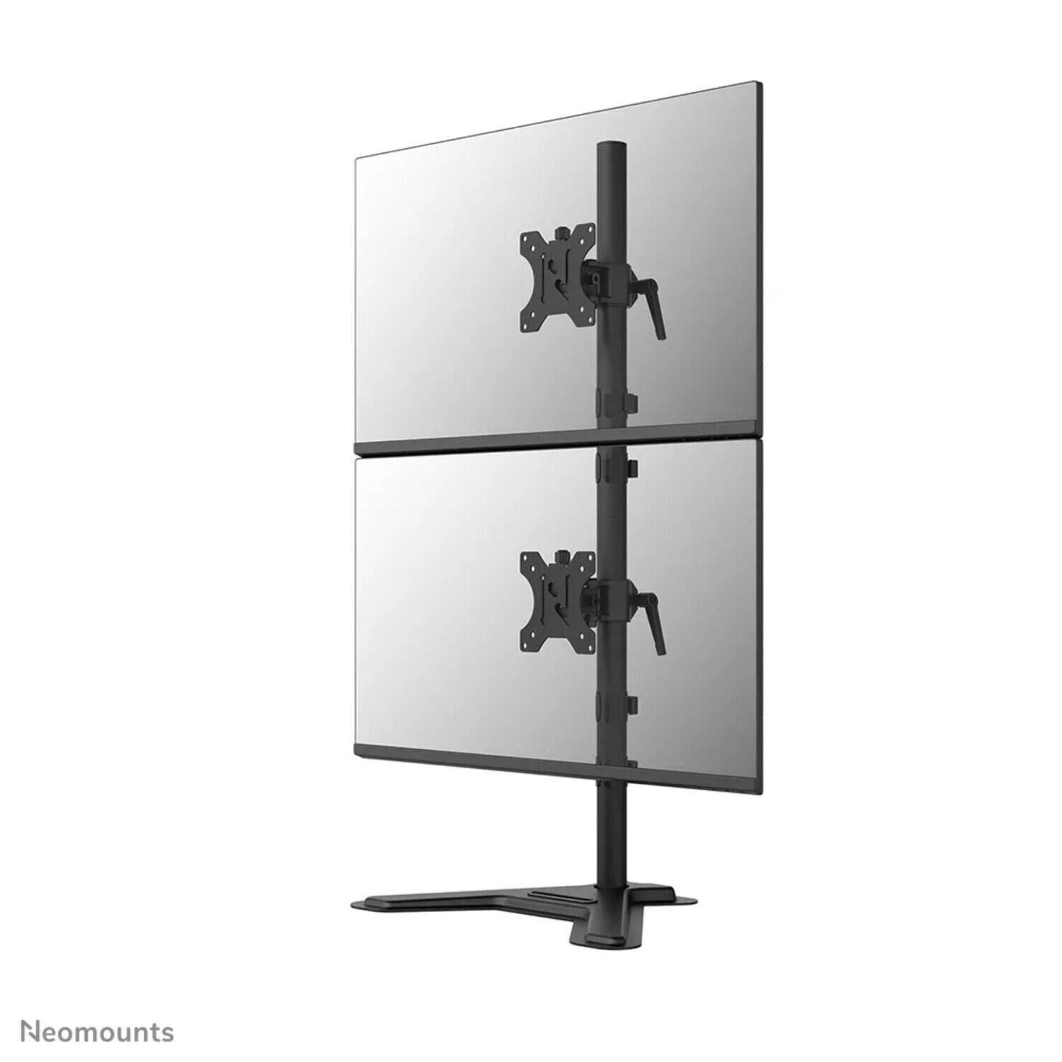 Neomounts by Newstar Wandhalterung Neomounts DS45-600BL2V Monitorständer für zwei Bil