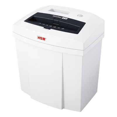 HSM Aktenvernichter Securio C14 4 x 25 mm, Shredder, Partikelschnitt 4x25 mm, 6 Blatt, 20 Liter