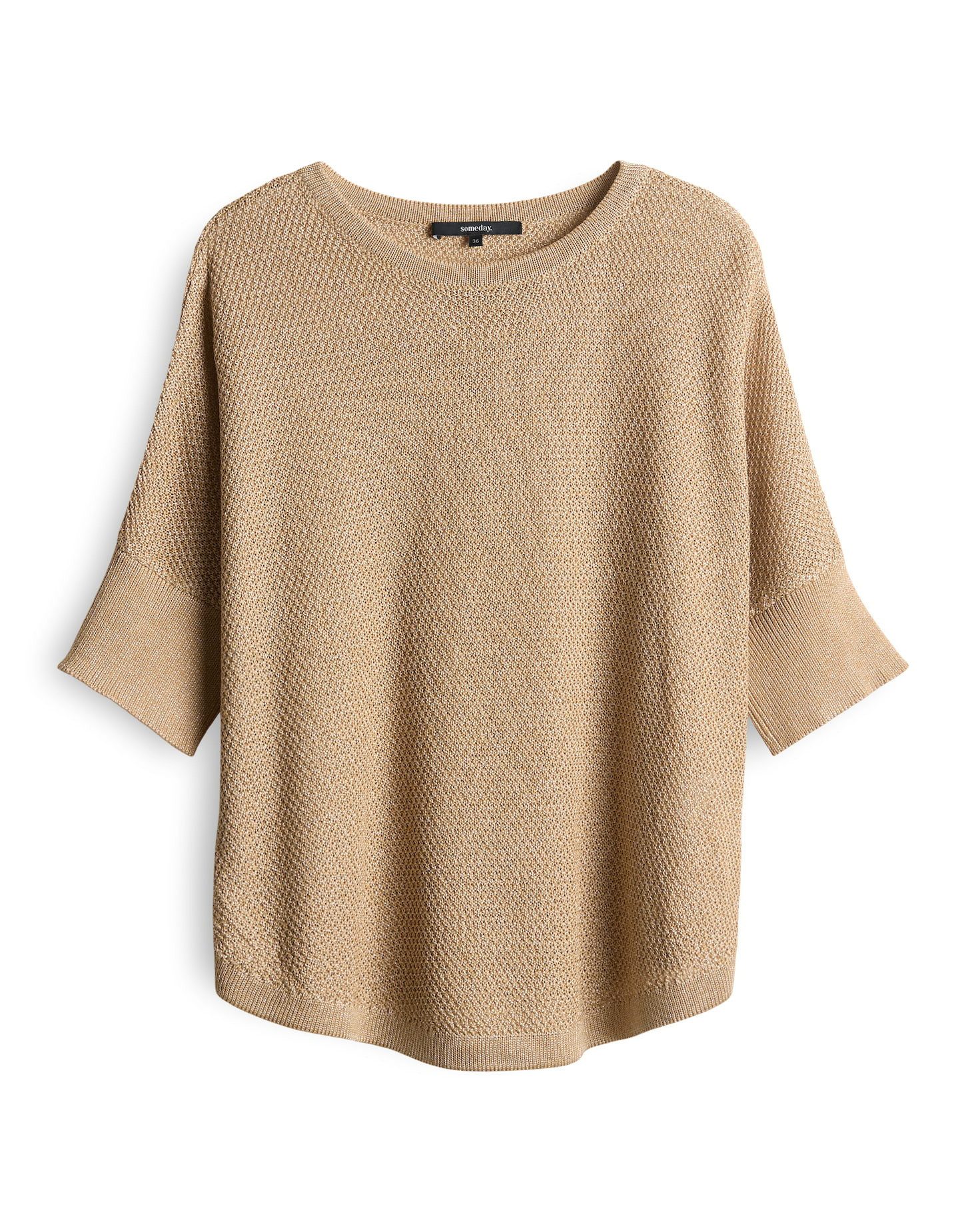 someday Strickpullover TELANOR aus texturiertem Viskose Mix günstig online kaufen