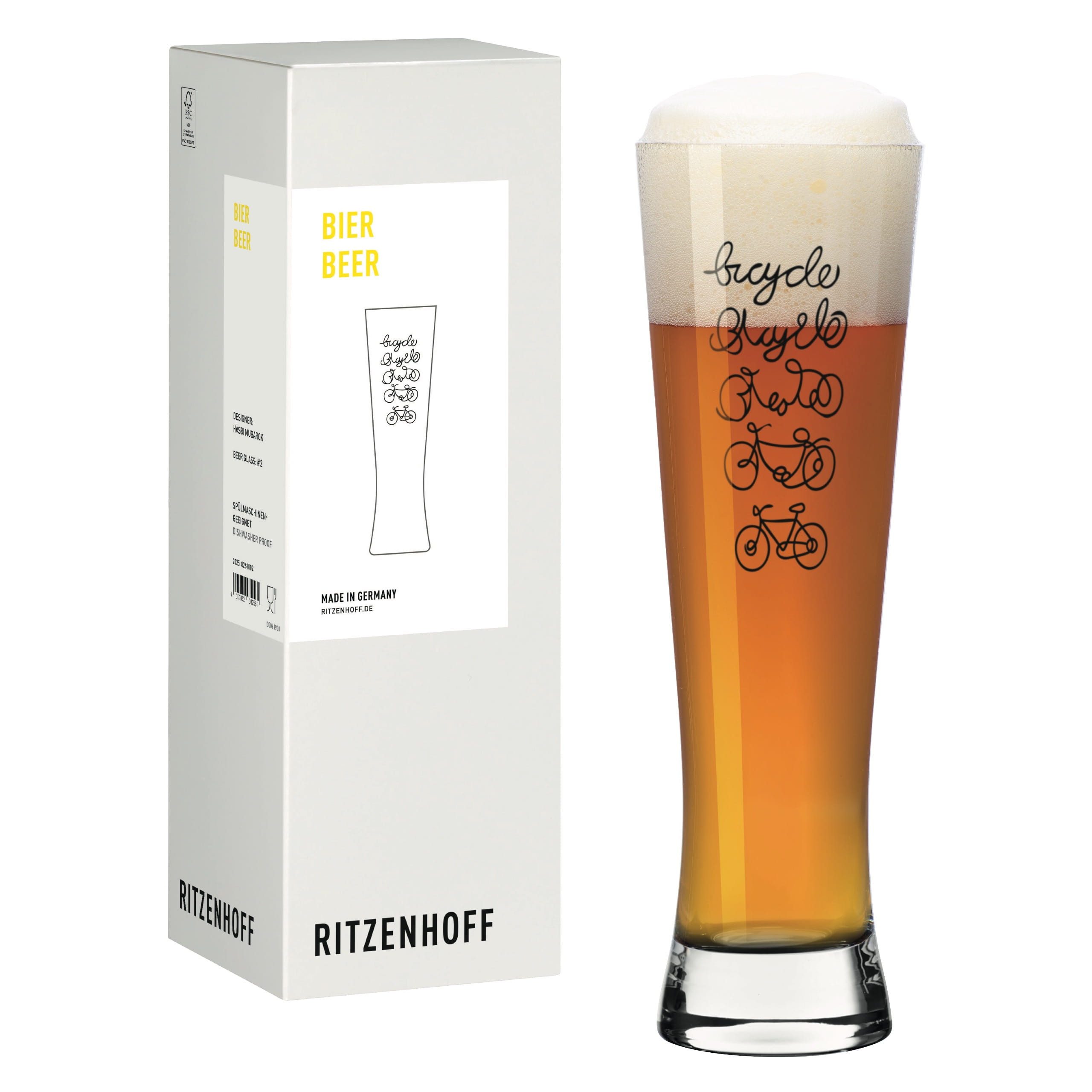 Ritzenhoff Bierglas Radsport