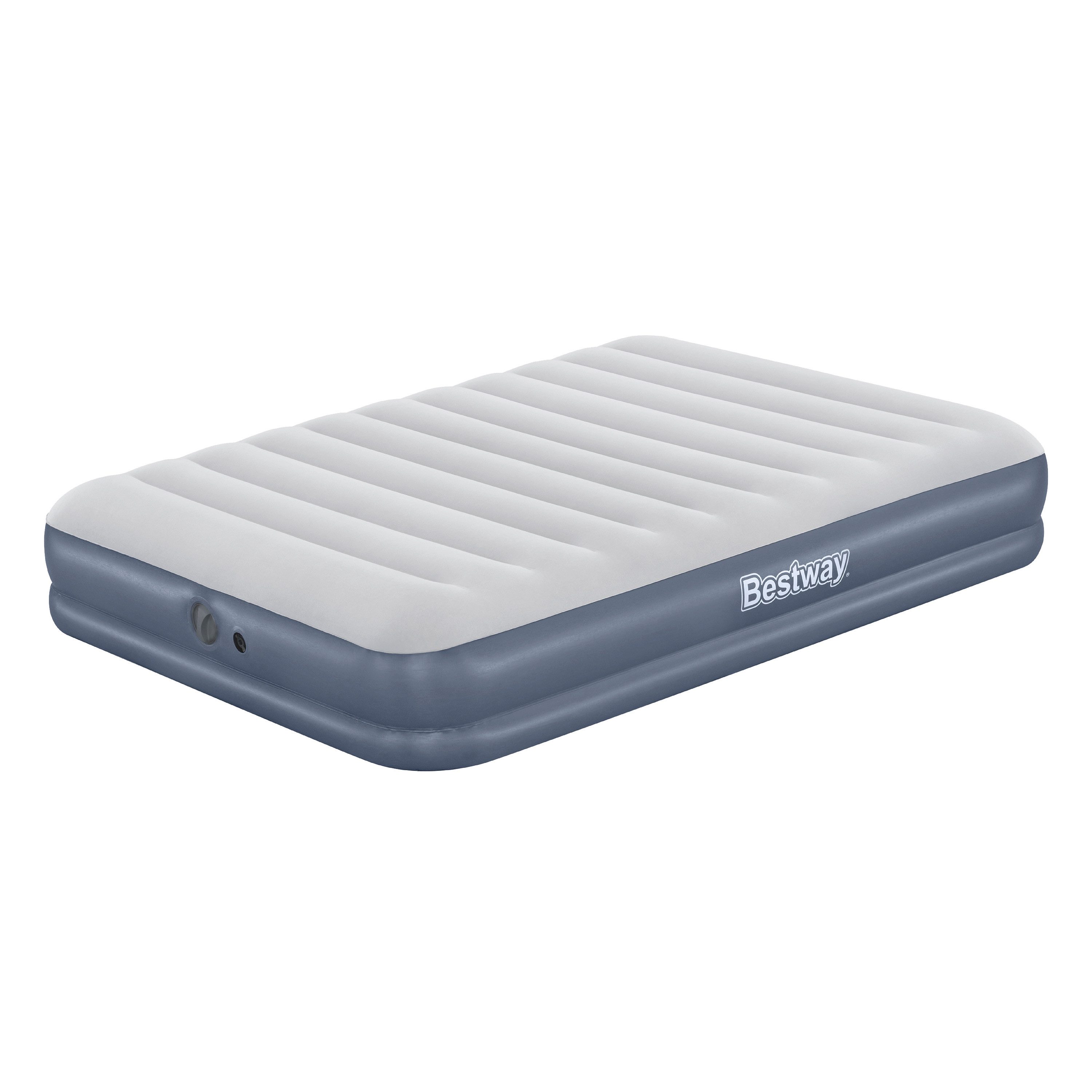 Bestway Luftbett TriTech® 203 x 152 x 36 cm, (Packung, 1-tlg., Inkl. mobile, akkubetriebene Elektropumpe), Für den Innen- und Außengebrauch