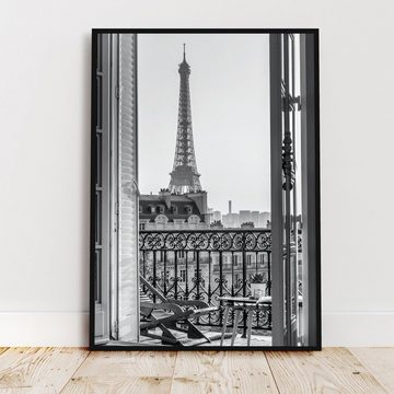 Close Up Poster Eiffelturm Kunstdruck Din A3 29,7 x 42 cm