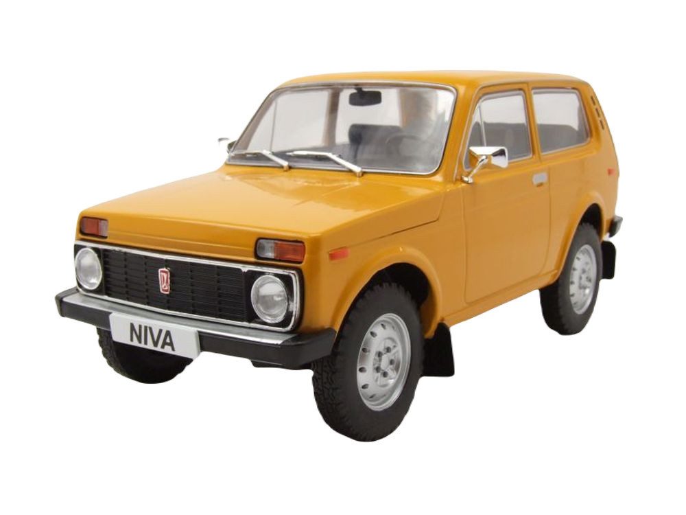 MCG Modellauto Lada Niva 1976 gelb, Maßstab 1:18