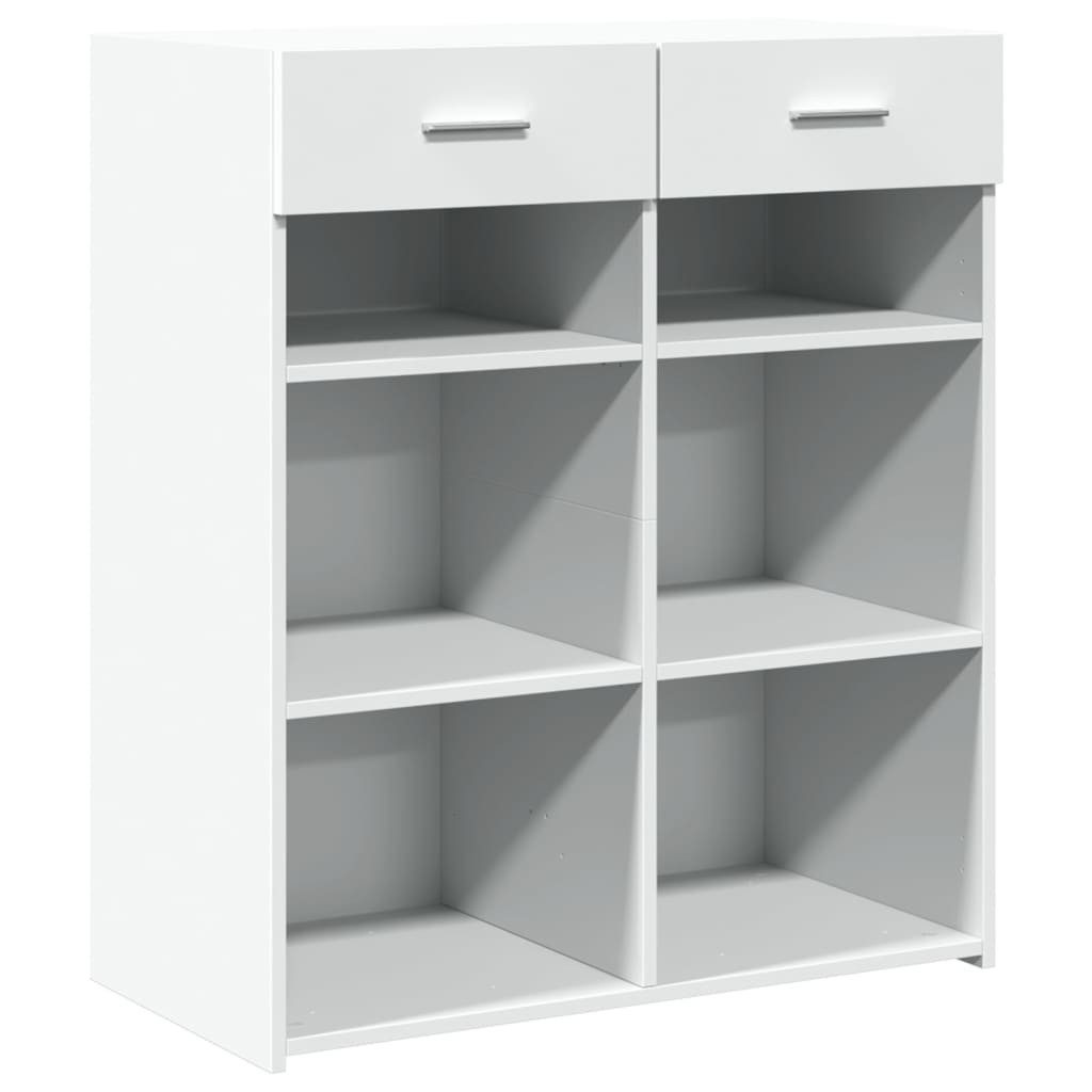 vidaXL Sideboard Sideboard Weiß 80x42,5x93 cm günstig online kaufen