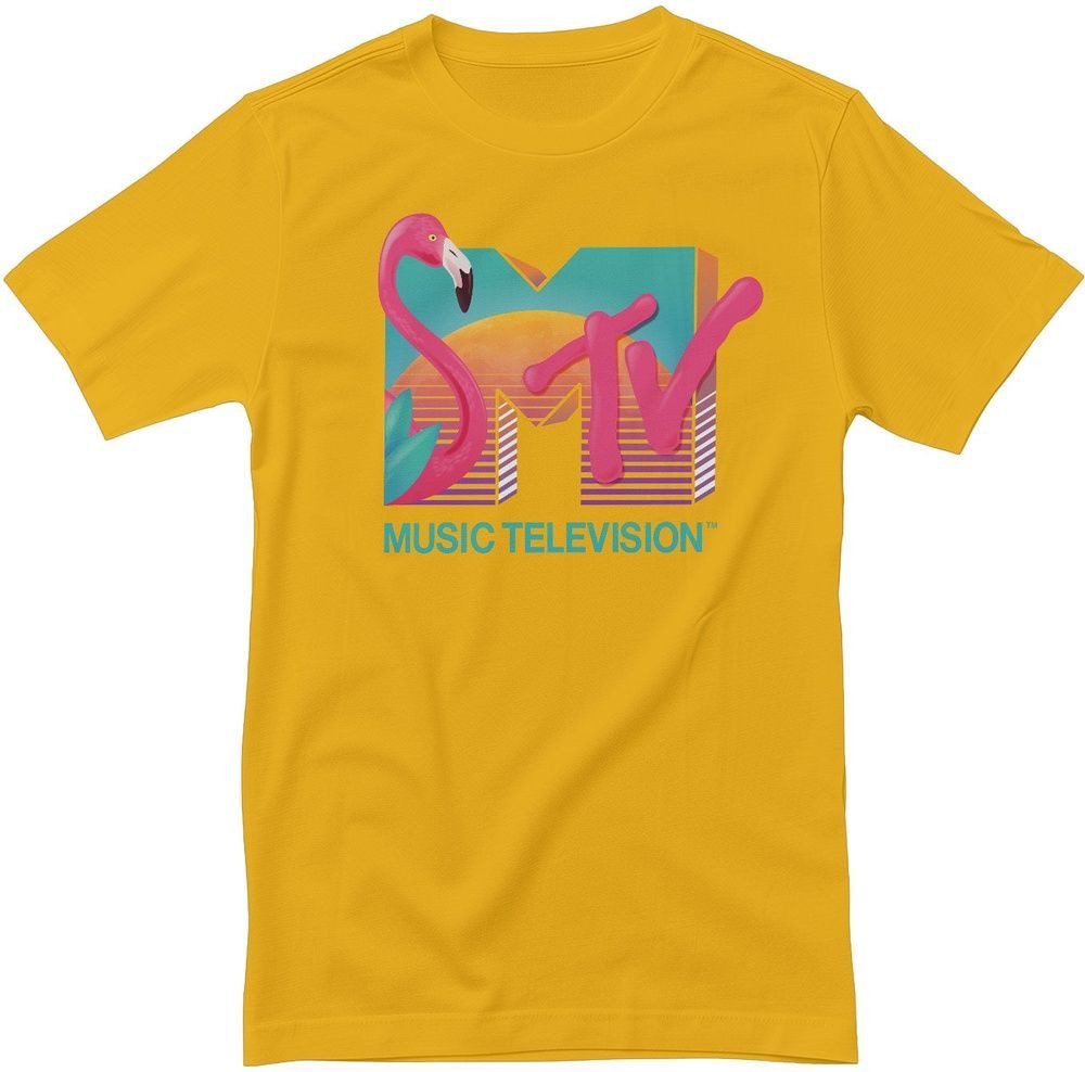 MTV T-Shirt MTV - Tropical Flamingo T-Shirt