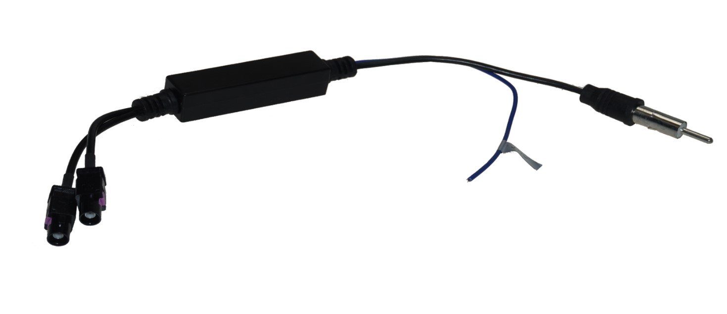 DOPPEL FAKRA Phantom Antennen Adapter Fakra DIN ISO für VW Audi Skoda KFZ Adapter
