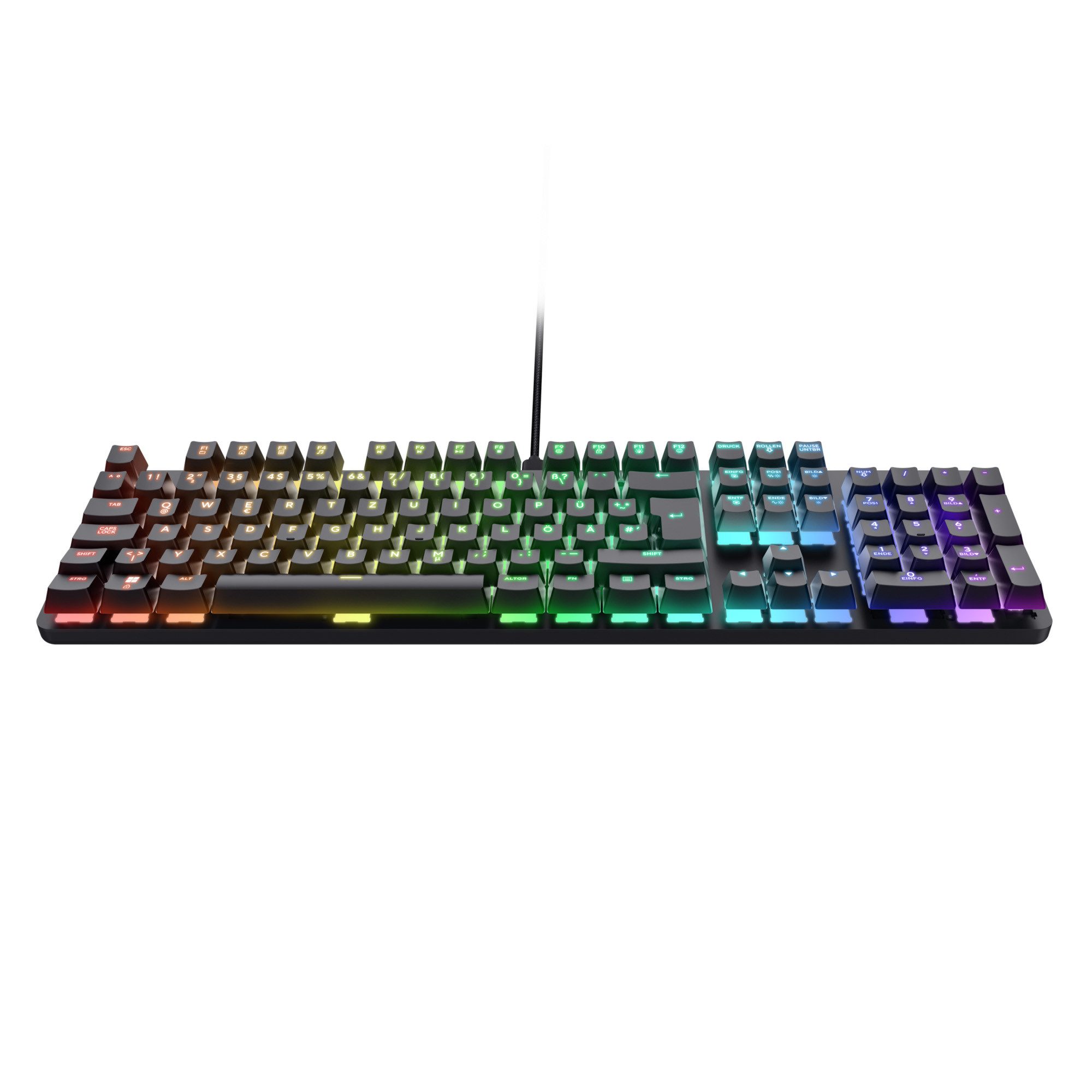 Trust GXT871 ZORA Mechanische Gaming Tastatur Gaming-Tastatur