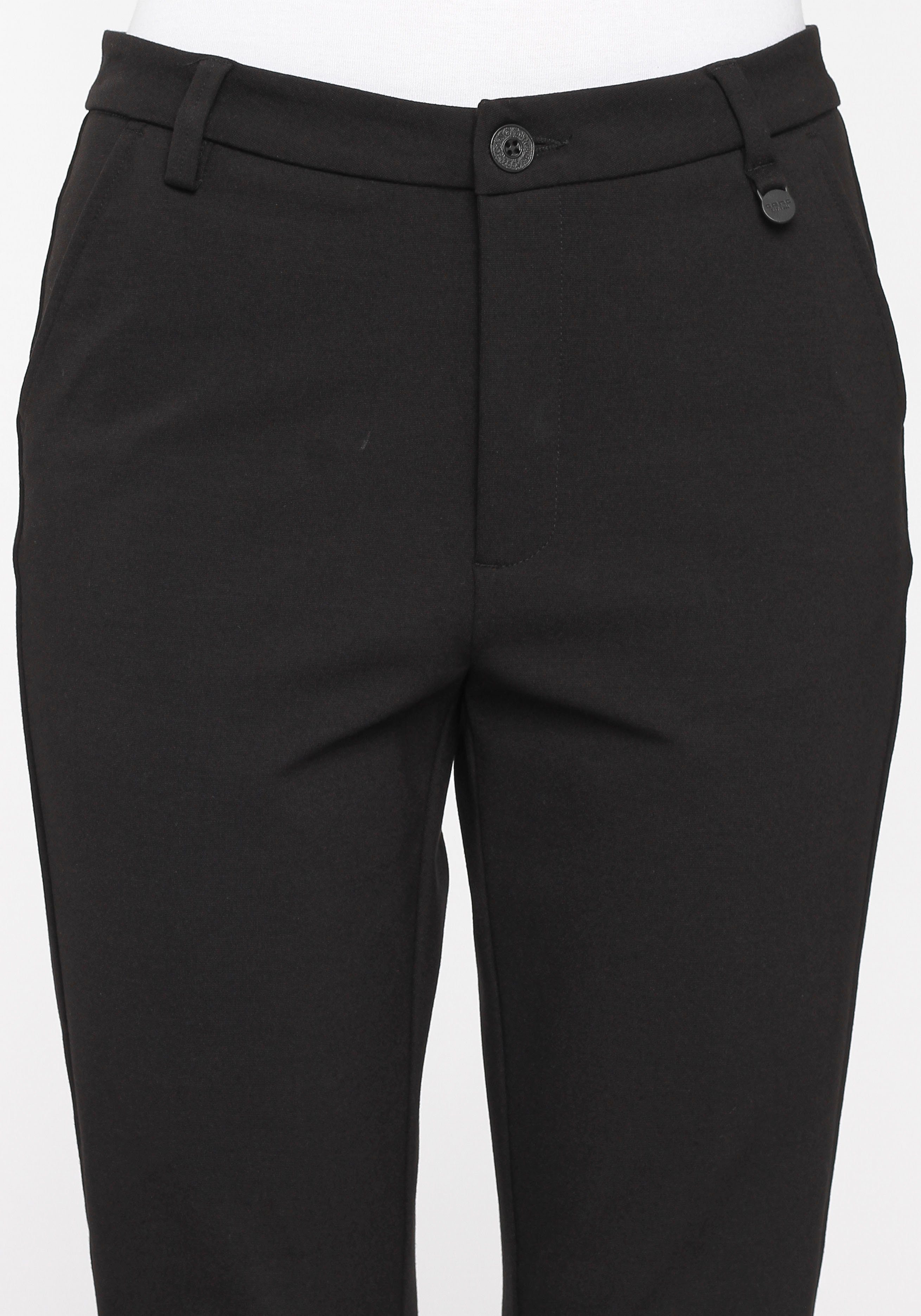 5-Pocket-Hose Passform die peferkte black mit GANG Elasthan 94CINZIA für KICKFLARE