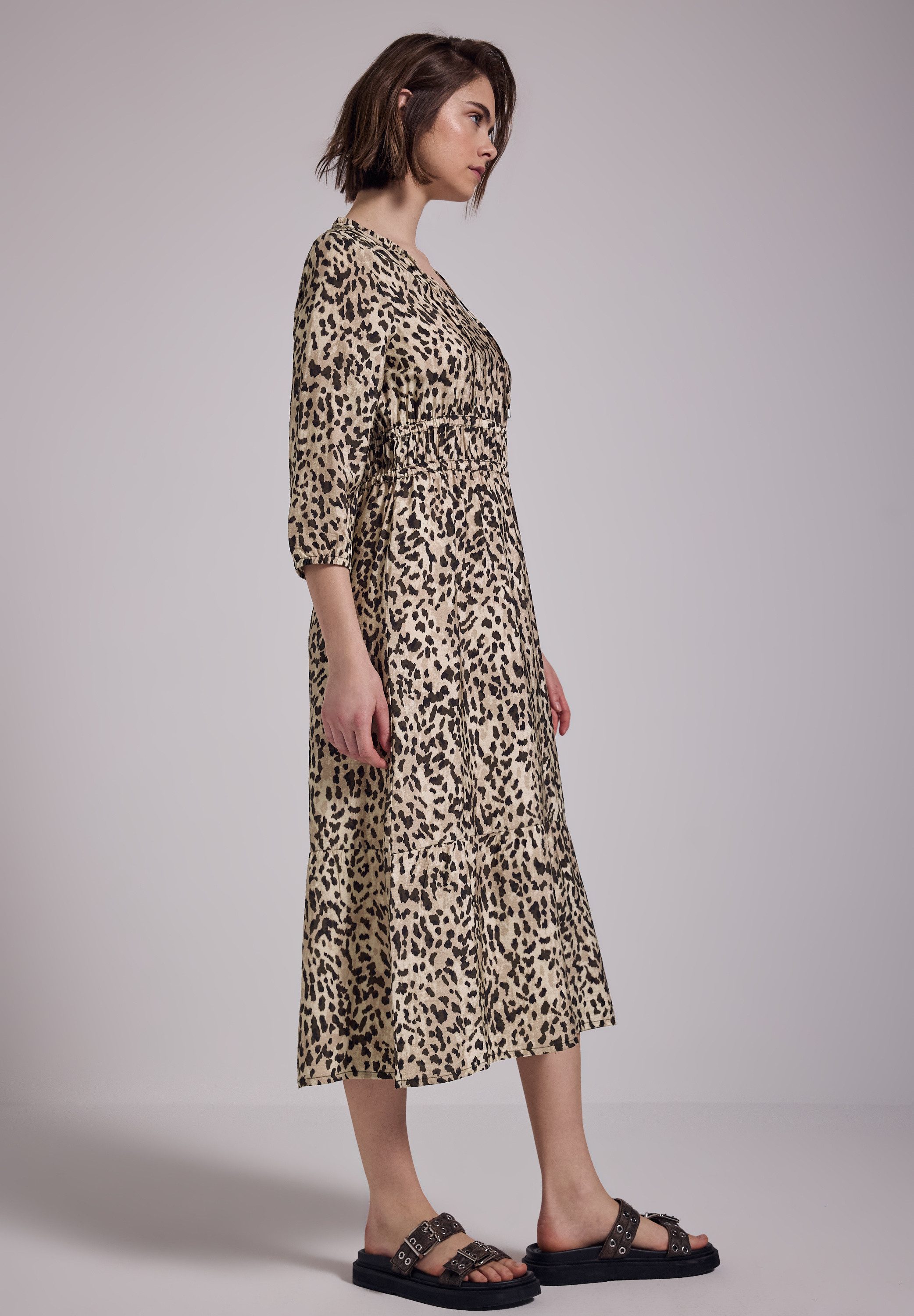 STREET ONE STUDIO Midikleid soft und trageangenehm