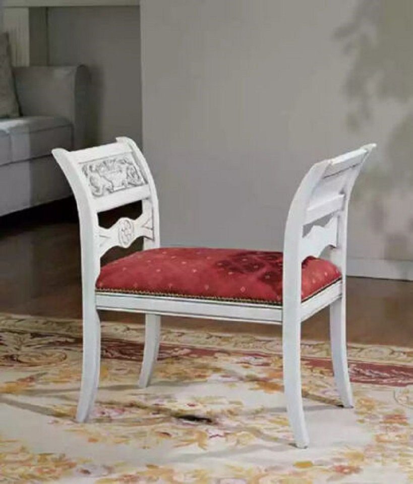 Sitzbank Designer Bank Hocker Luxus Sitzbank Klassische Sitzmöbel Fußhocker
