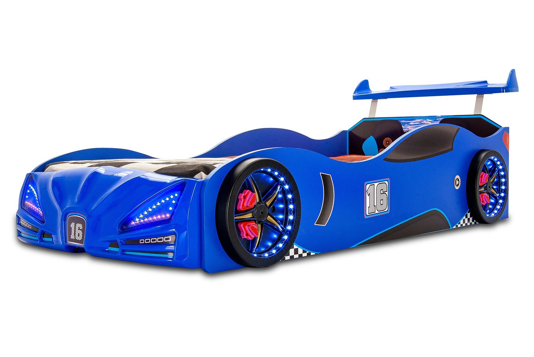 Aktürk Autobett Kinderbett Autobett Veron XR-4 – Bild 4 von 5