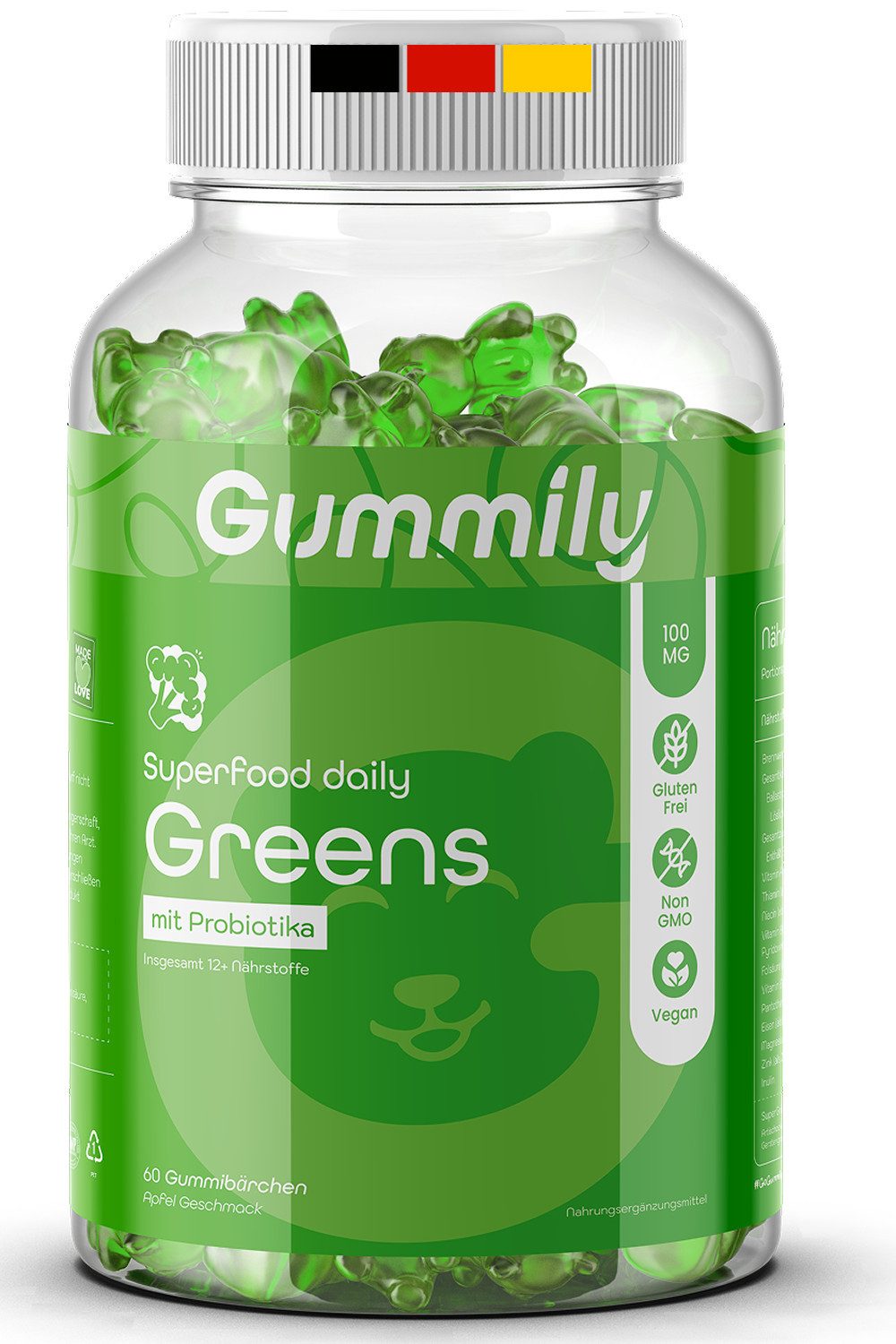 Gummily® Super Grüns Gummibärchen, 180 g