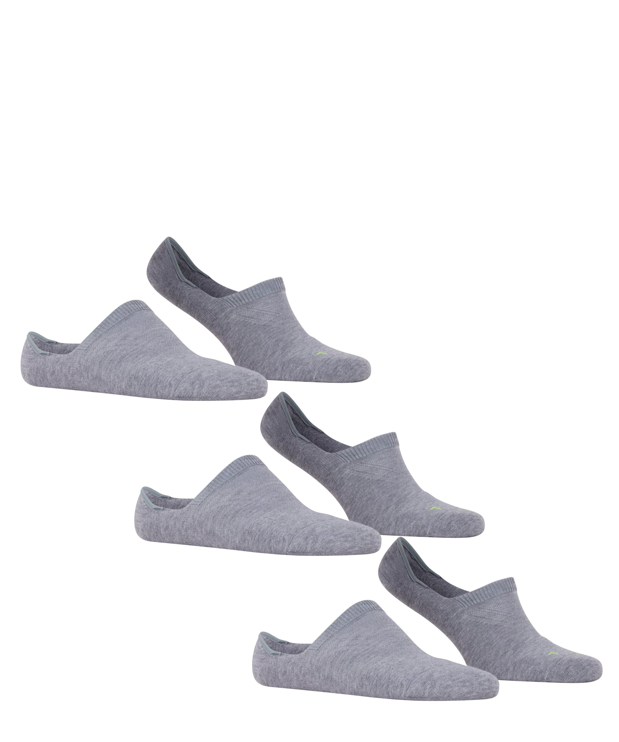 FALKE Füßlinge Cool Kick 3-Pack Füßlinge (3-Paar) rutschfest durch Silikon in der Ferse
