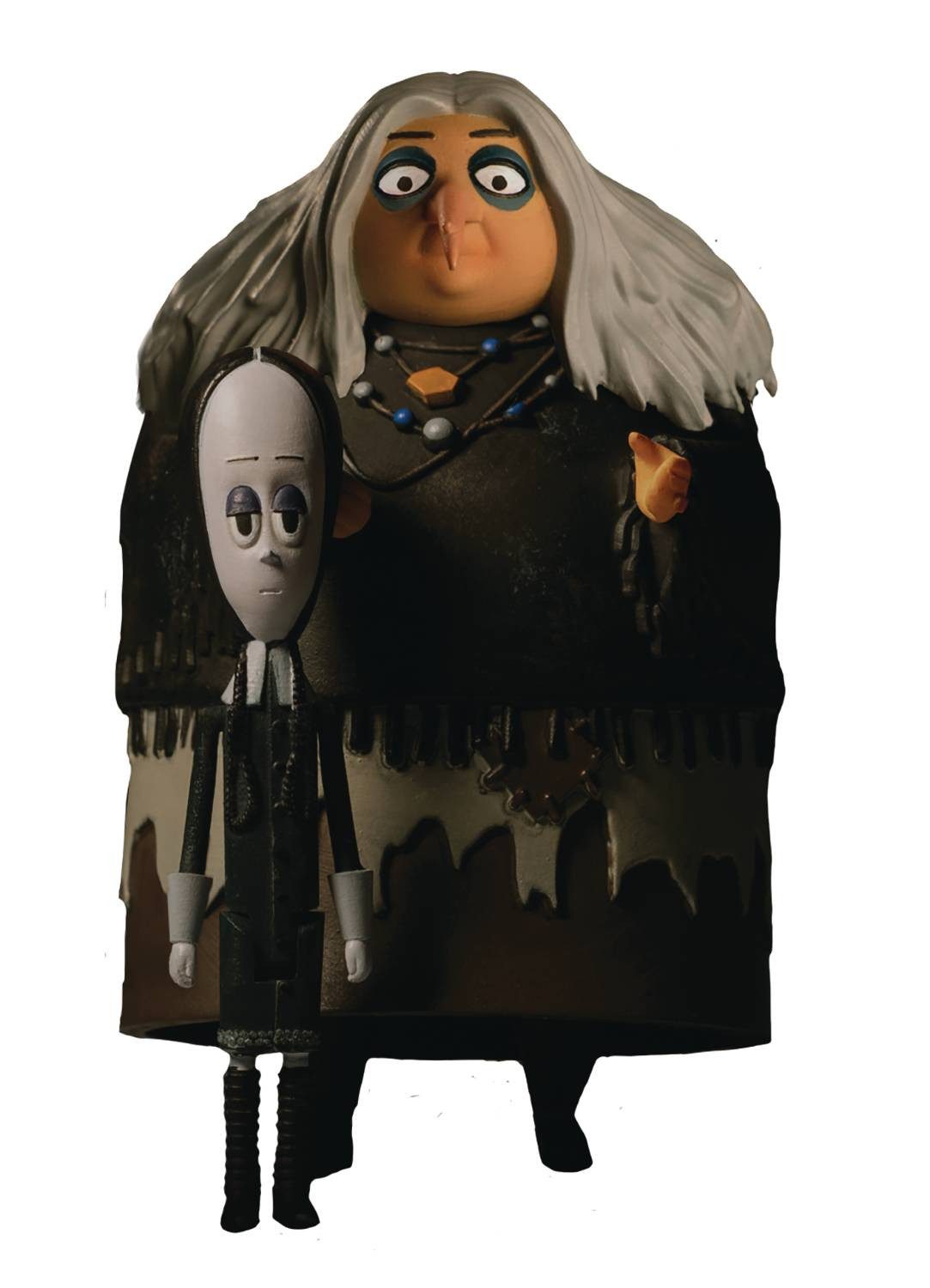 Mezco Toys Actionfigur 5 POINTS ADDAMS FAMILY GRANDMA/WEDNESDAY ACTIONFIGUR