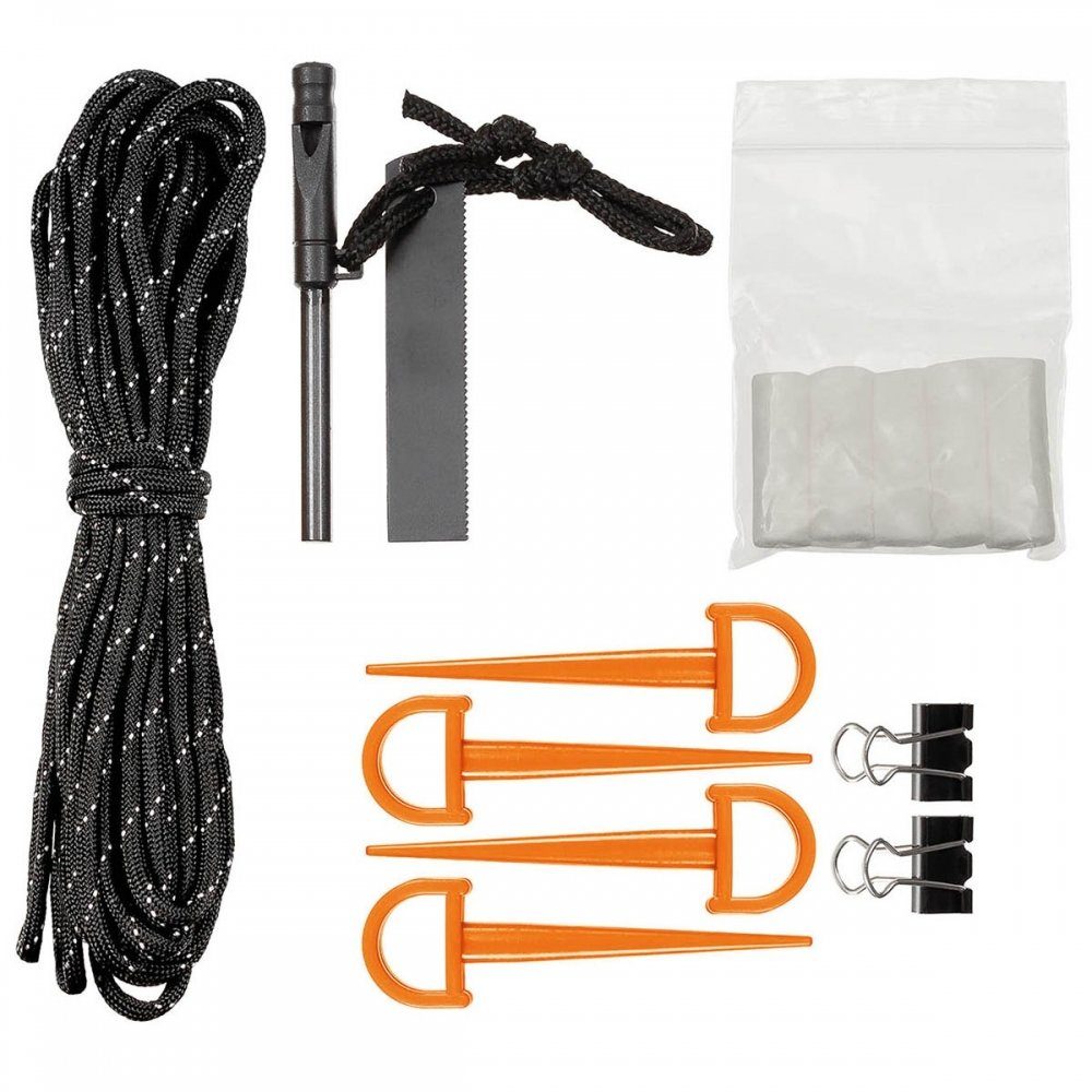 FoxOutdoor Firstzelt Notfall-Zelt, orange, einseitig alubeschichtet, (Set, mit Transporttasche), einseitig alubeschichtet