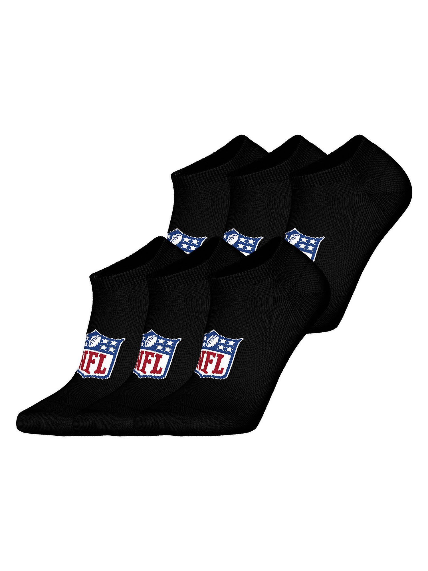 HUDDLE Freizeitsocken NFL Shield Sneaker (6-Paar) Casual Шкарпетки, Alltagssocken