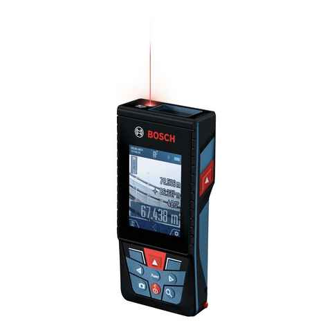 Bosch Professional Punkt- und Linienlaser Professional, Laser-Entfernungsmesser GLM 150-27 C mit Schutztasche