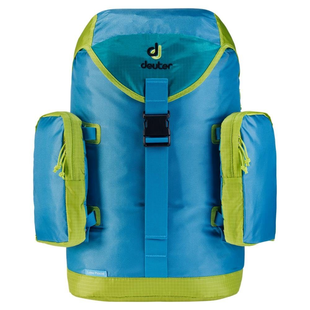 Rucksack Zoll, deuter Lake 27 bis Liter, Placid, azure-petrol 15 90er-Design Laptopfach