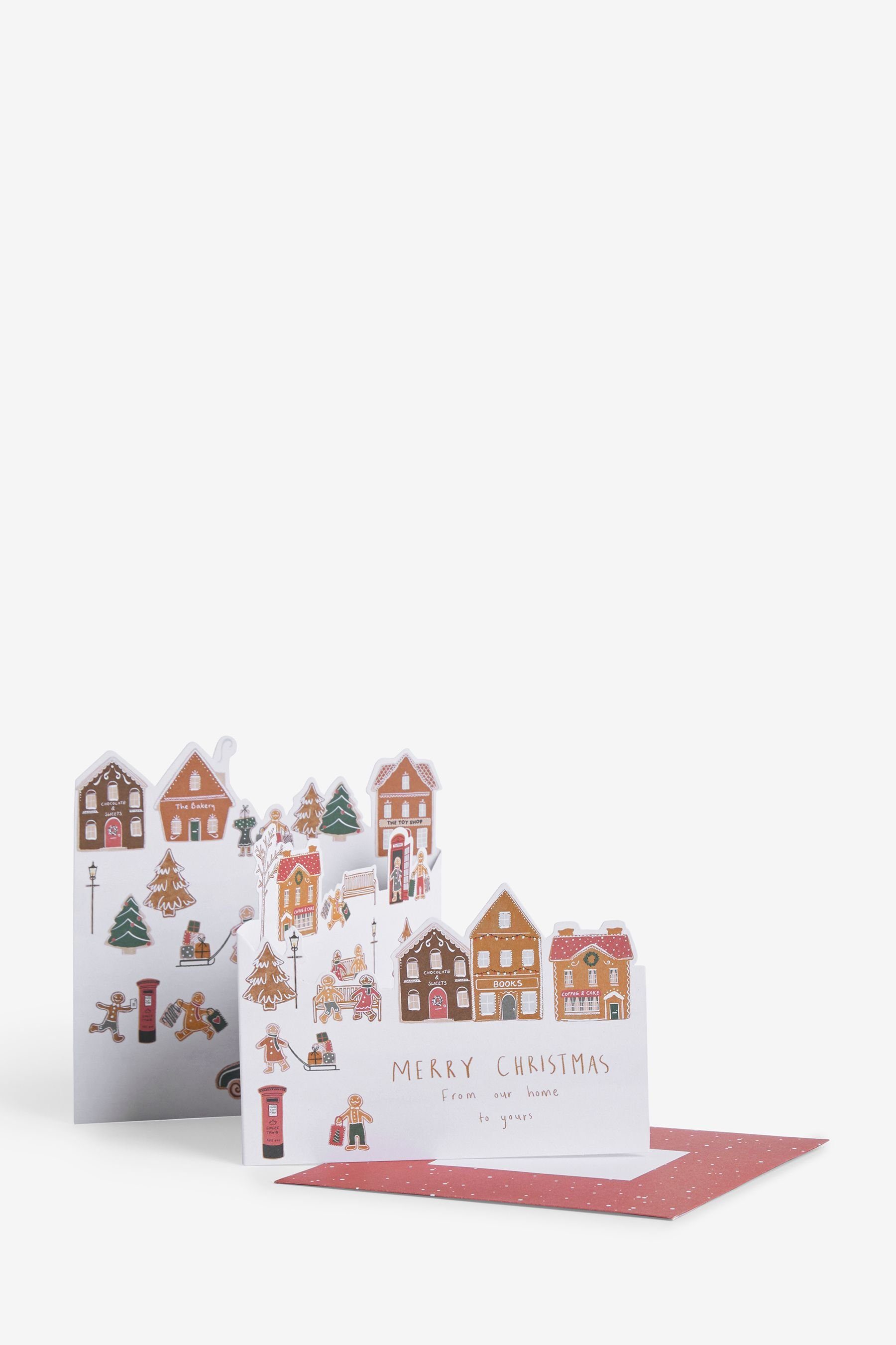 Next Weihnachtskarte Weihnachtskarten, 10erPack, Die Marke für Familie