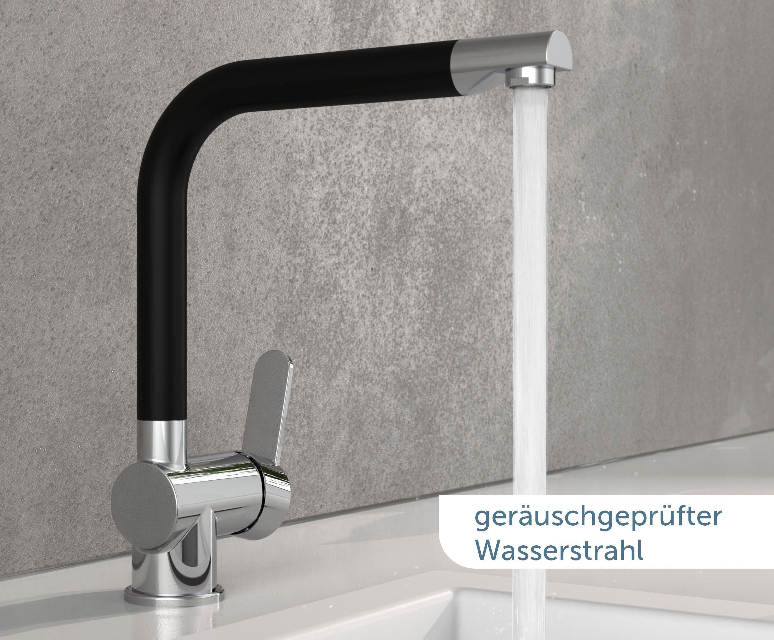 Schütte Spültischarmatur RIO Schütte Wasserhahn mit Energiesparfunktion, 36 günstig online kaufen