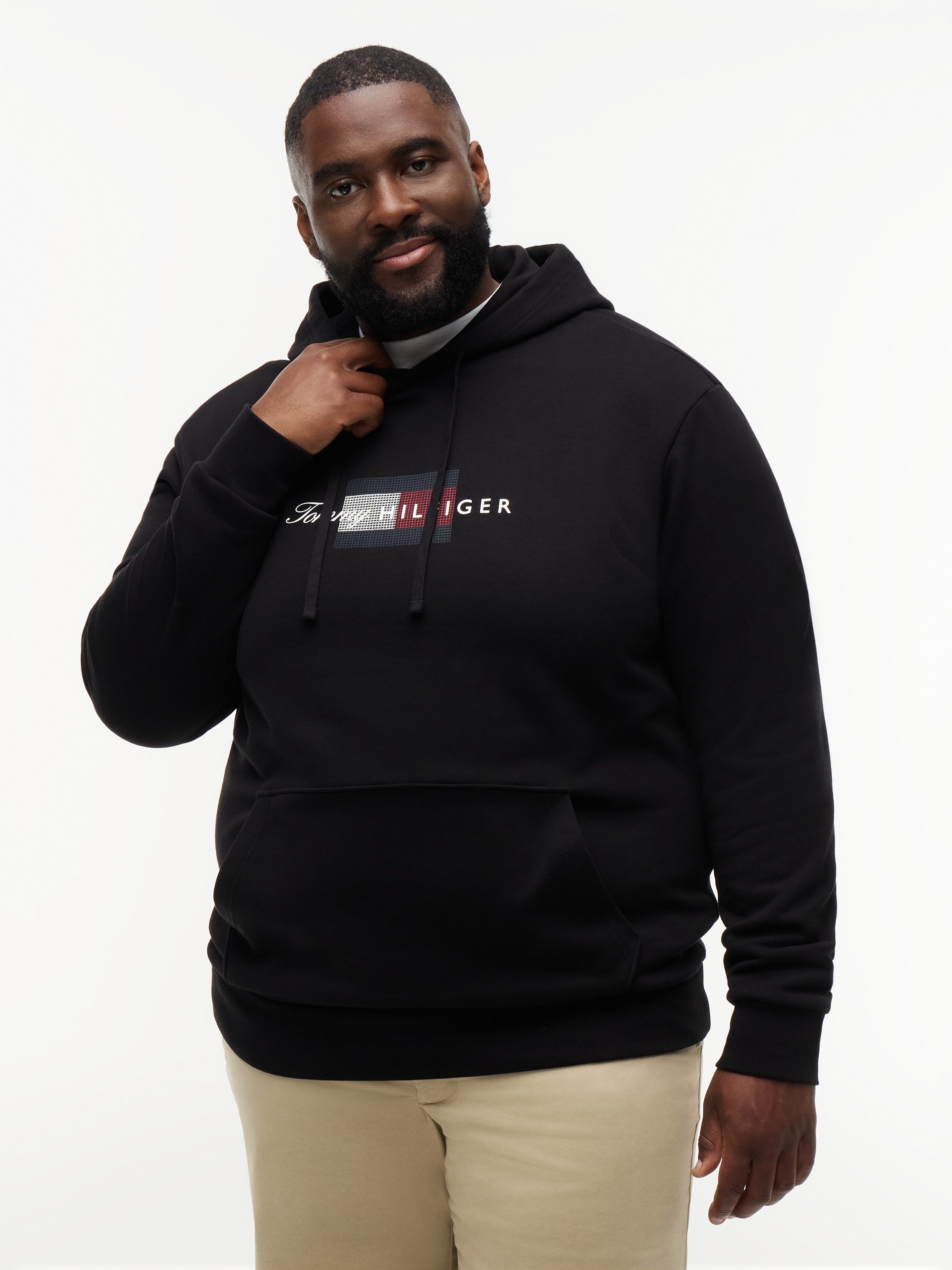 Tommy Hilfiger Big & Tall Hoodie BT-SCRIPT FLAG Große Größen