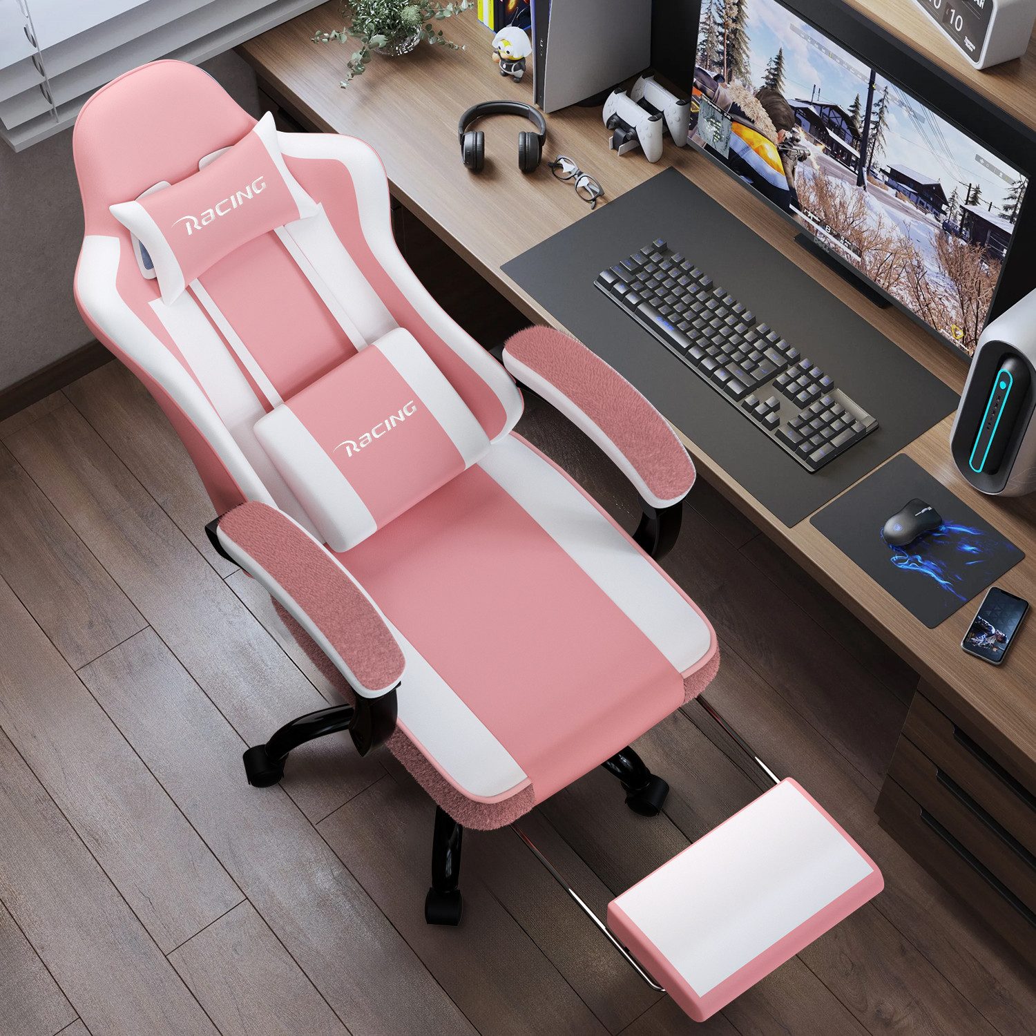 Adormii Gaming-Stuhl Gaming Stuhl ergonomisch Gaming Chair Bürostuhl verste günstig online kaufen