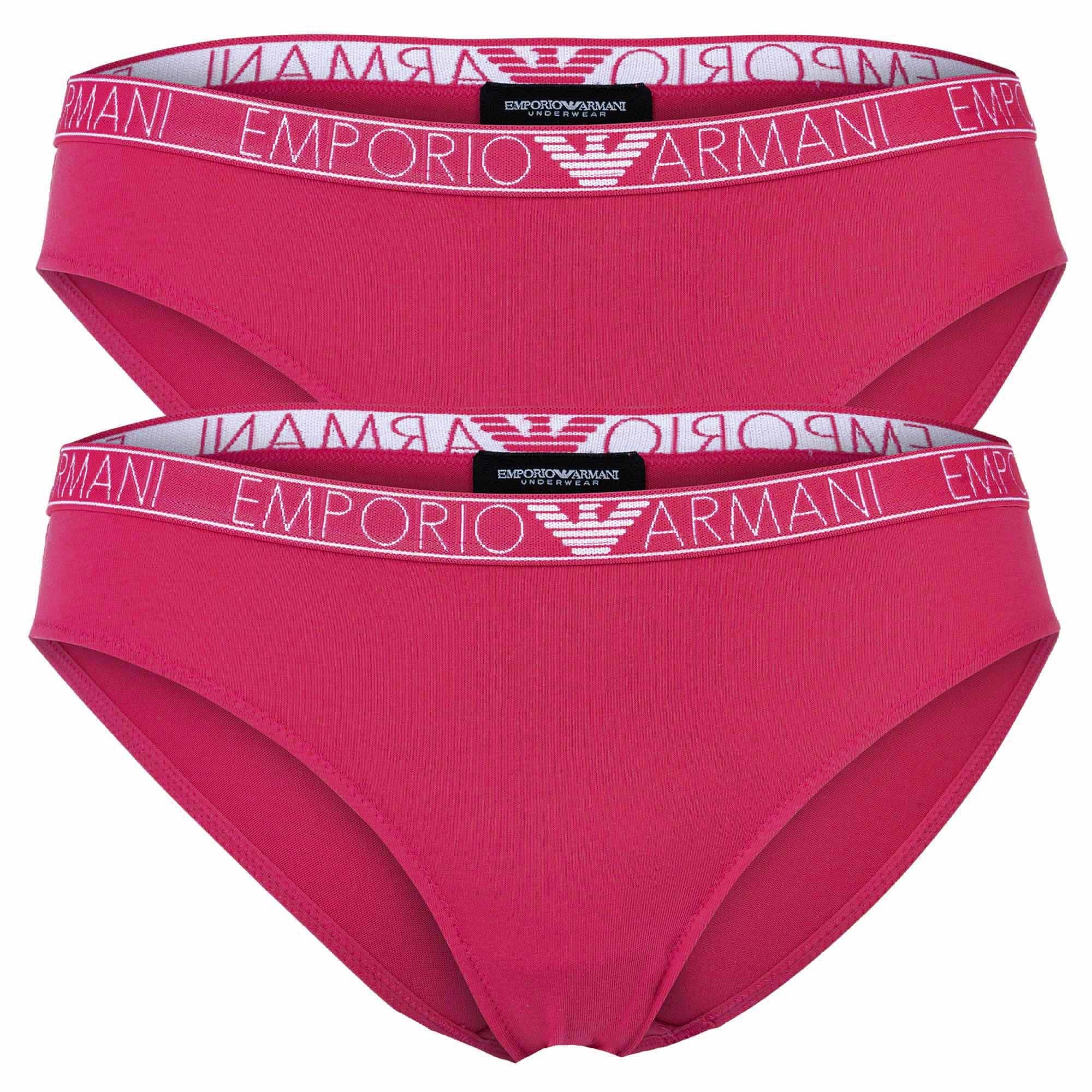 Slip Damen Slip 2er Pack Baumwolle Essential Studs Logo