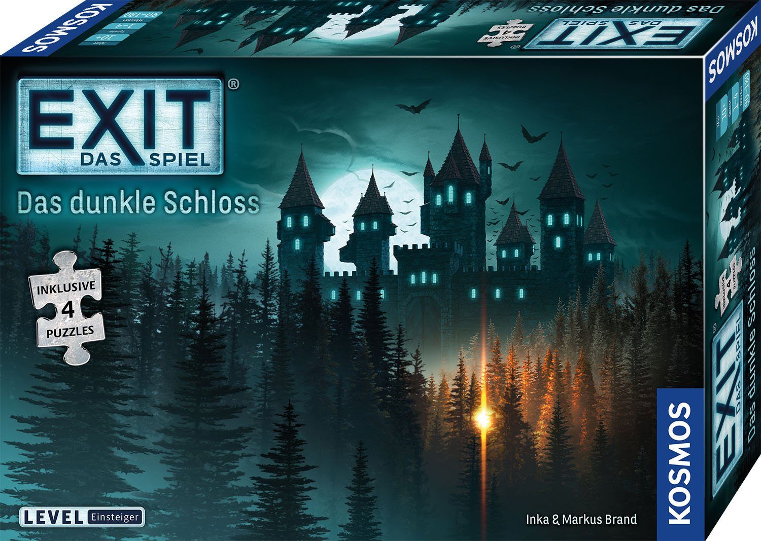 Image of Kosmos Spiel, Escape Room Spiel »EXIT Spiel + Puzzle - Das dunkle Schloss«, Made in Germany