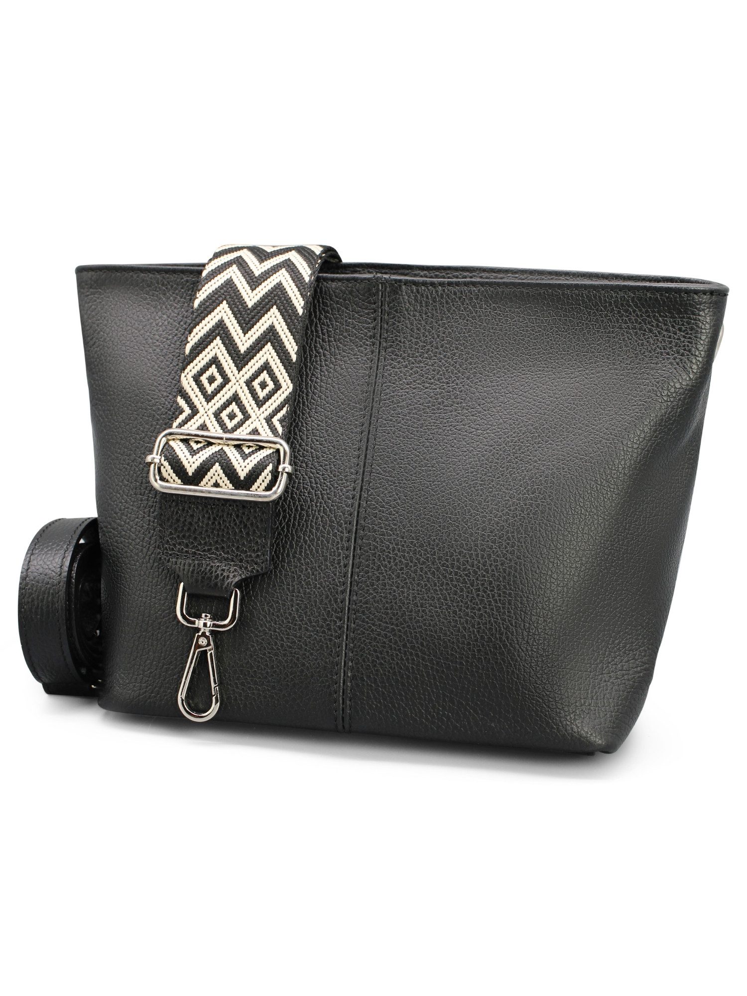 Adel Bags Schultertasche Vera Echt Leder Umhängetasche mit Innenfächern – 10 Farben, echtes Leder