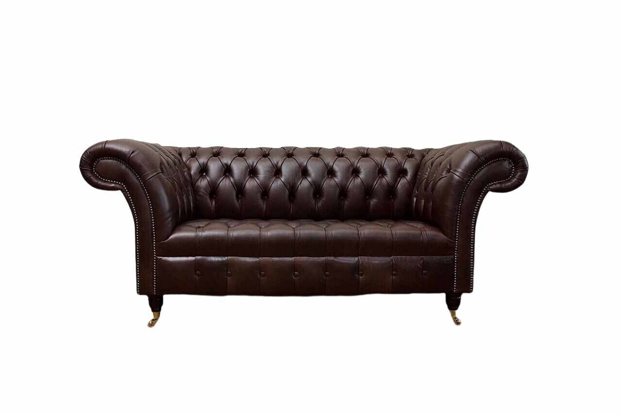 Textil Polster JVmoebel Lounge Neu, 2 Chesterfield Sofa Sitzer Europe Sofa Couch Made Leder Sofas In