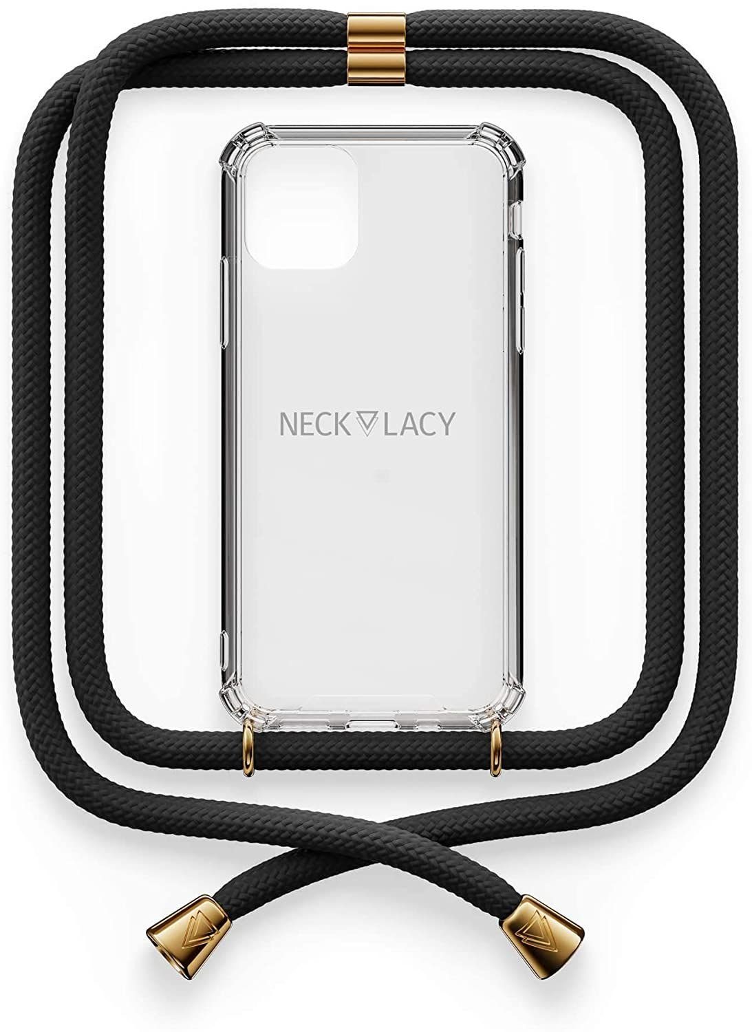 NECKLACY Smartphone-Hülle iPhone 11, iPhone 11 Pro, iPhone 7/8, iPhone X/XS, Länge der Kordel individuell einstellbar