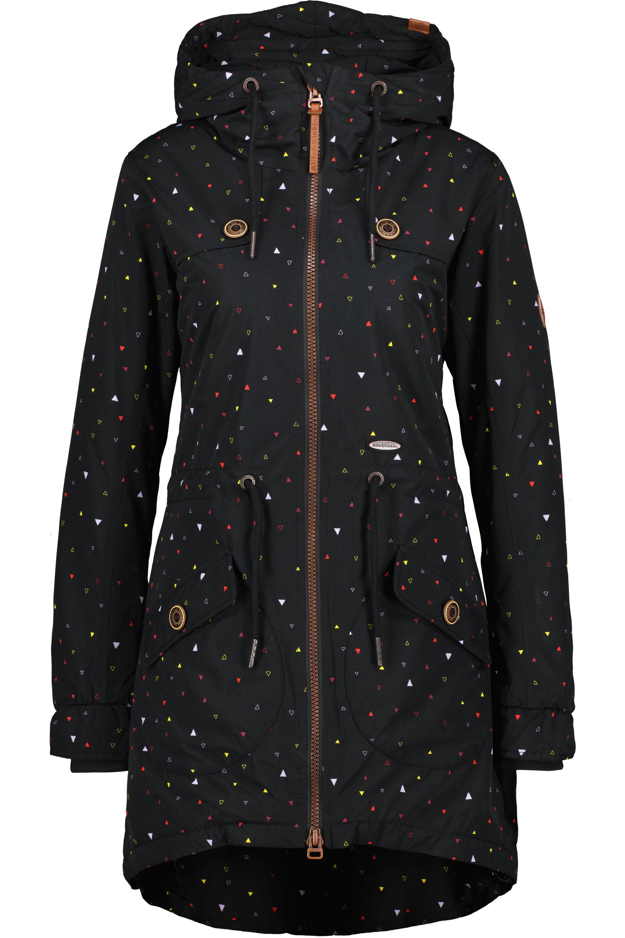 Alife & moonless Winterjacke, Coat B Kickin Jacke Damen Winterjacke gefütterte CharlotteAK