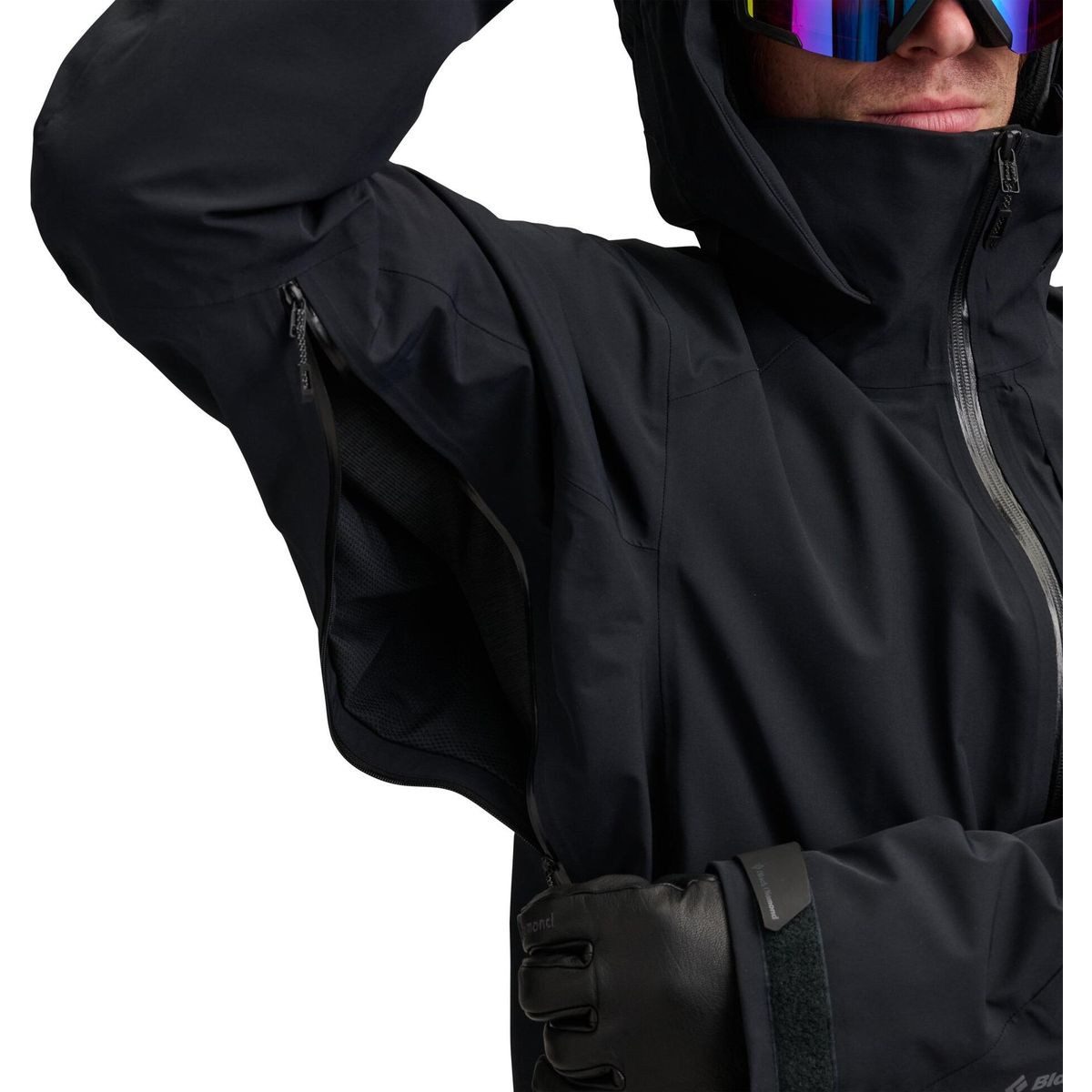 Black Diamond Skijacke M Recon Insulated Shell Ideal für Skitouren bei Minusgraden, bietet die Jacke isolierte