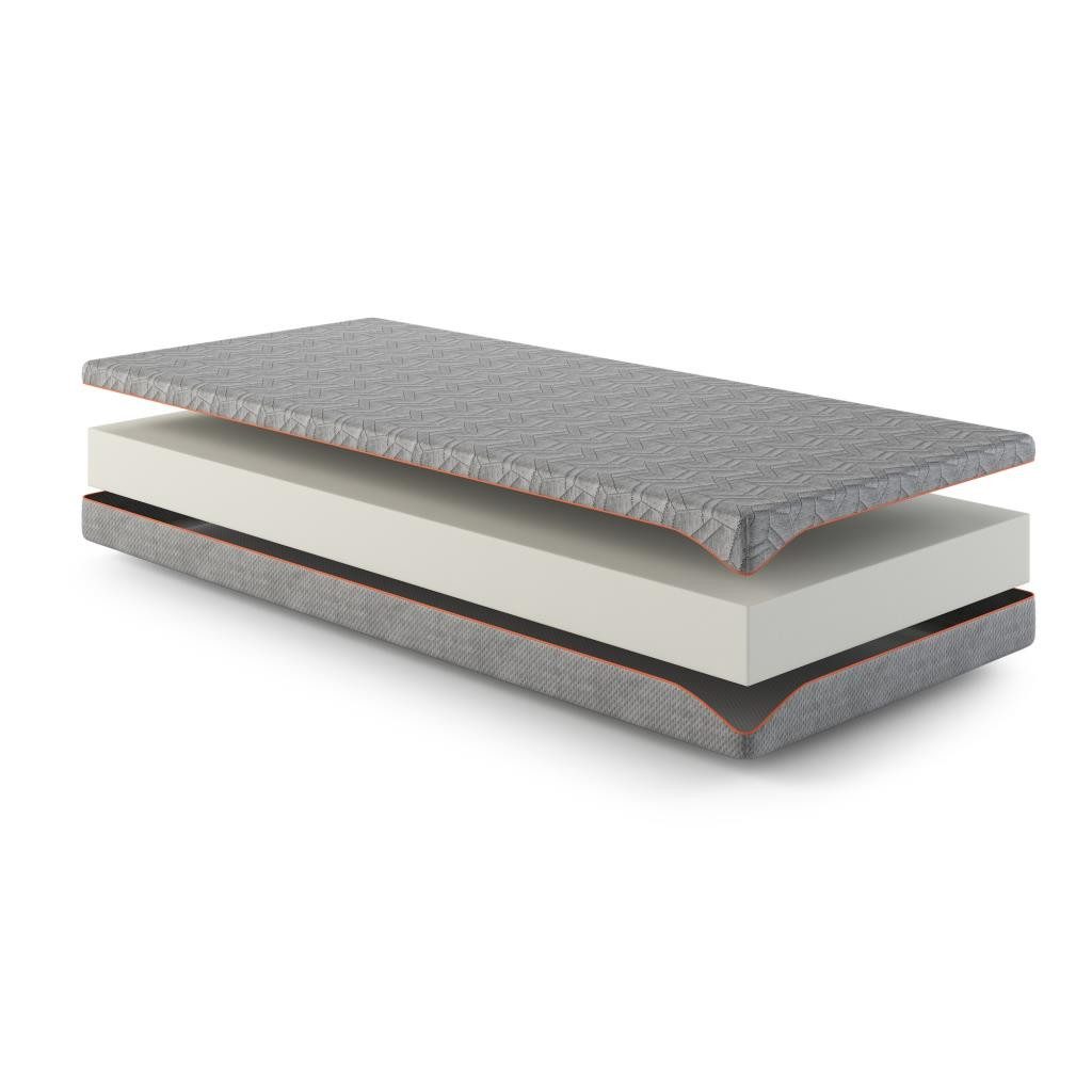 Komfortschaummatratze Kinder- und Jugendmatratze Manhatten, MSS e.K., 16 cm hoch, abnehmbarer Bezug