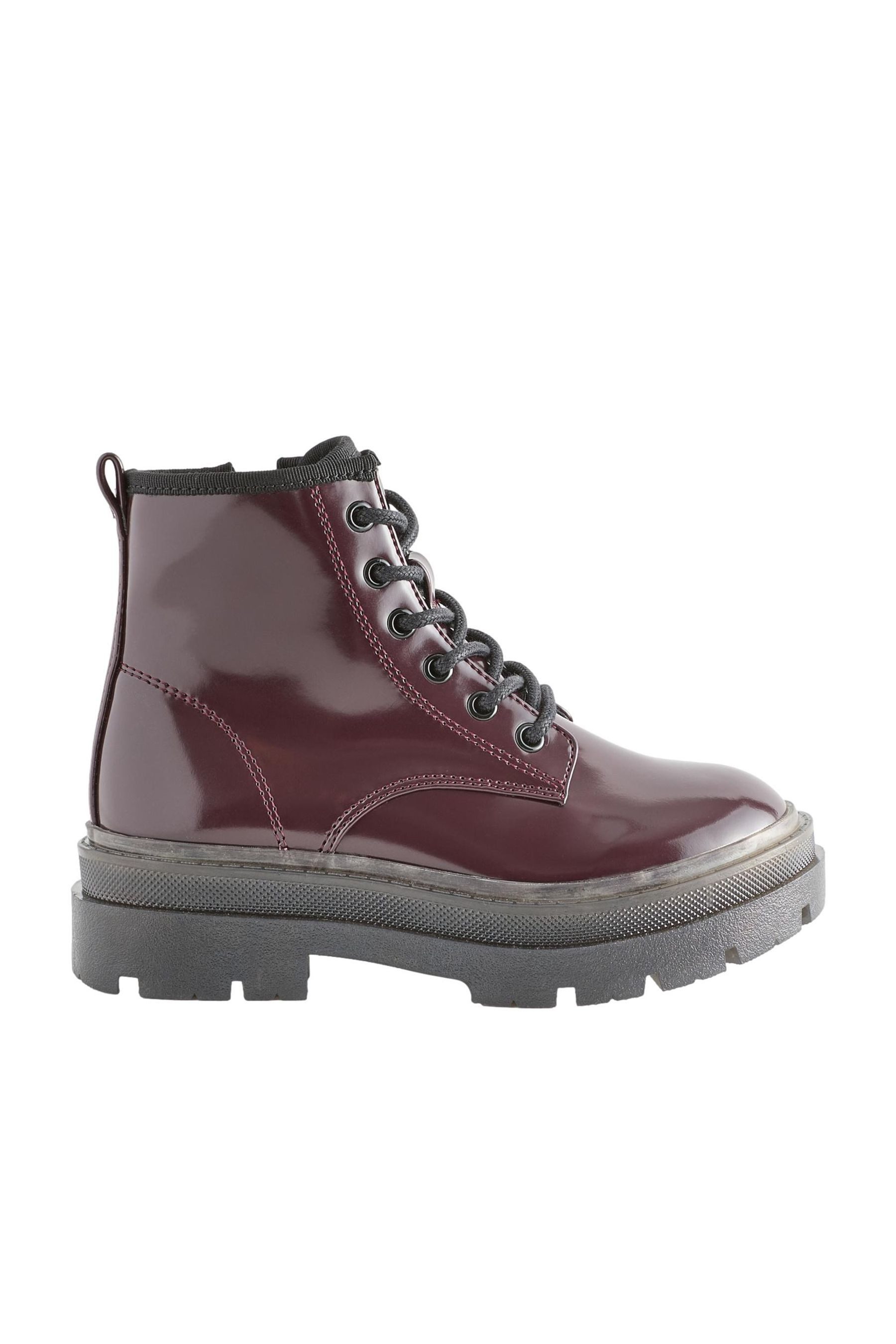 Next Schnürstiefel mit dicker Sohle Schnürstiefelette günstig online kaufen