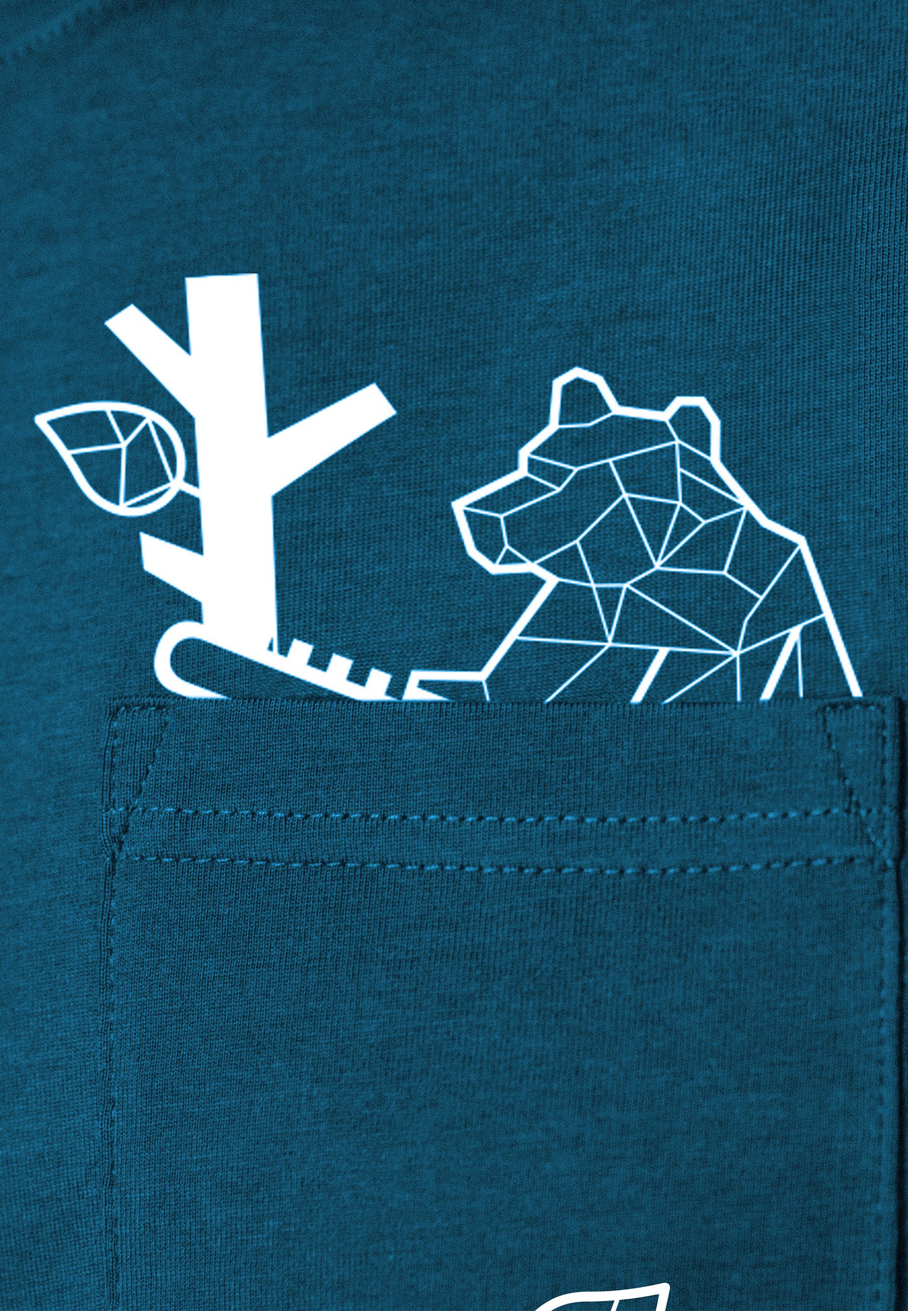 FORSBERG T-Shirt Hugson T-Shirt mit Brusttasche – Bild 4 von 4