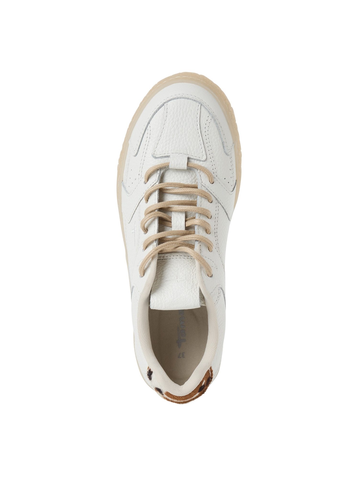 Tamaris COMFORT-Lining, Removable Sock aus Leder Sneaker COMFORT-Lining