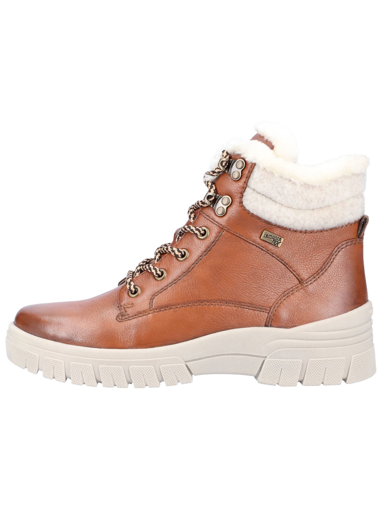 Remonte Remonte Stiefelette Glattleder Schnürstiefelette