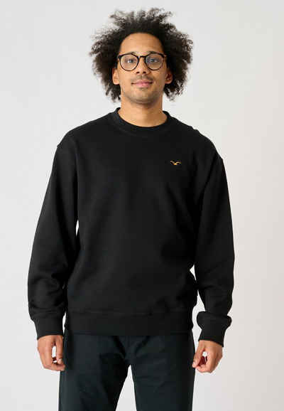 Cleptomanicx Sweatshirt »Ligull Boxy« mit kleiner Möwenstickerei