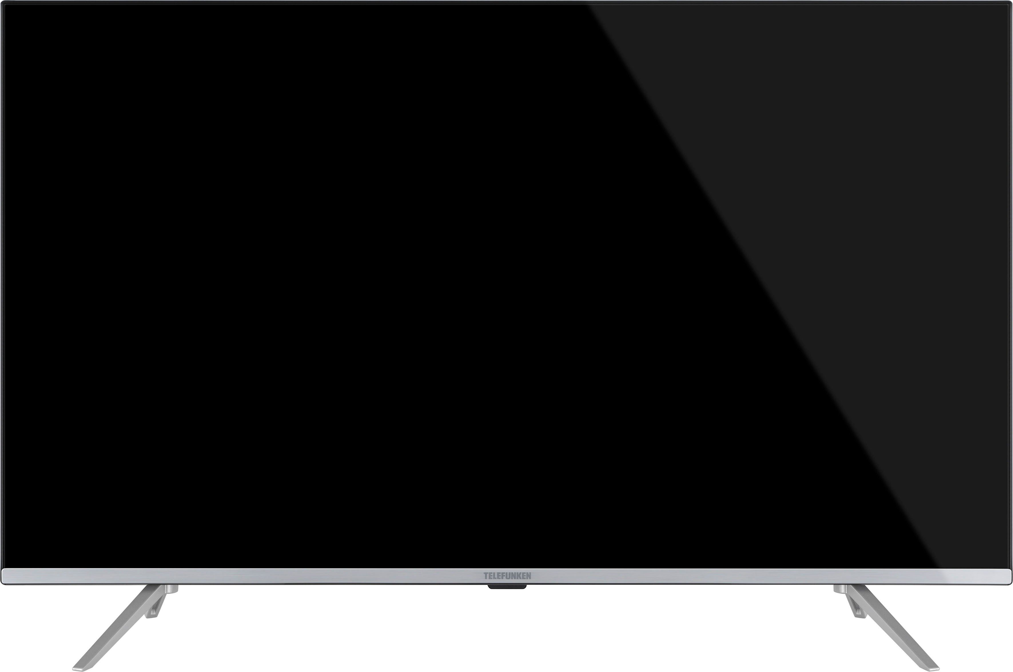4K Smart-TV) Telefunken HD, (108 Ultra D43V850M5CWH Zoll, LED-Fernseher cm/43