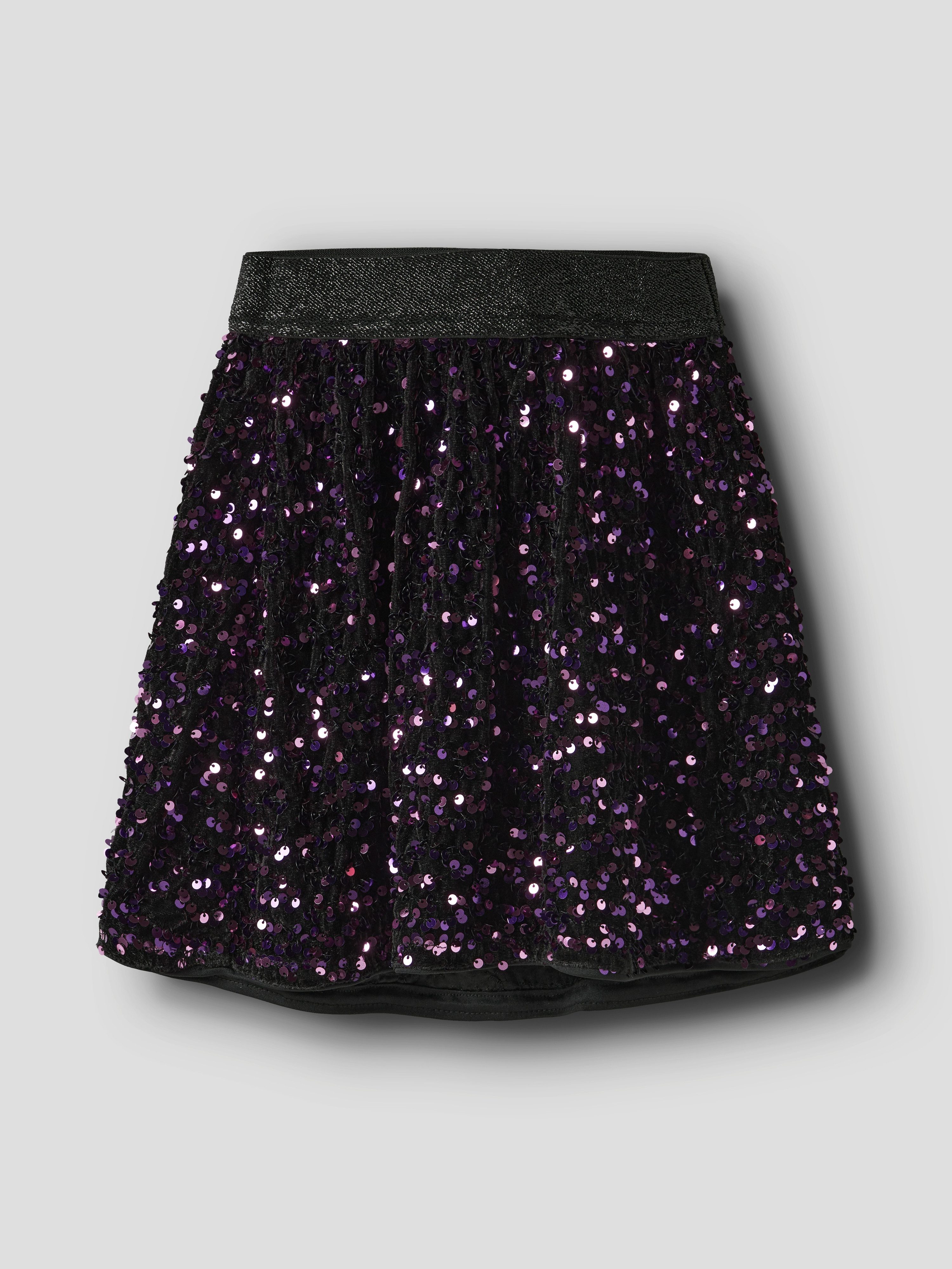Name It Minirock NKFRUNICA SKIRT mit glitzernden Pailletten