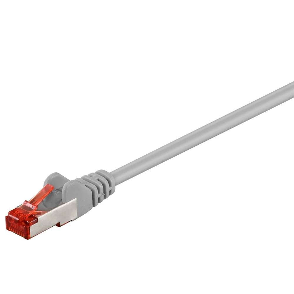 Goobay Goobay 50889 Netzwerkkabel Grau 5 m Cat6 S/FTP (S-STP) LAN-Kabel