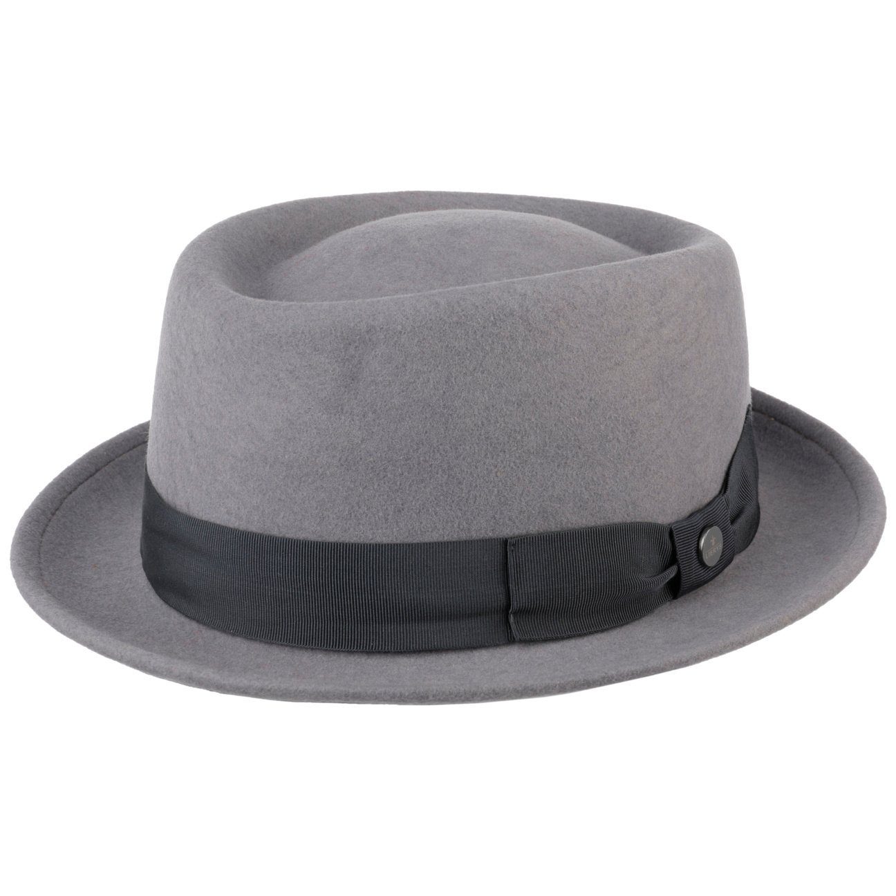 Lierys Fedora (1-St) Fedora mit Ripsband, Made in Italy