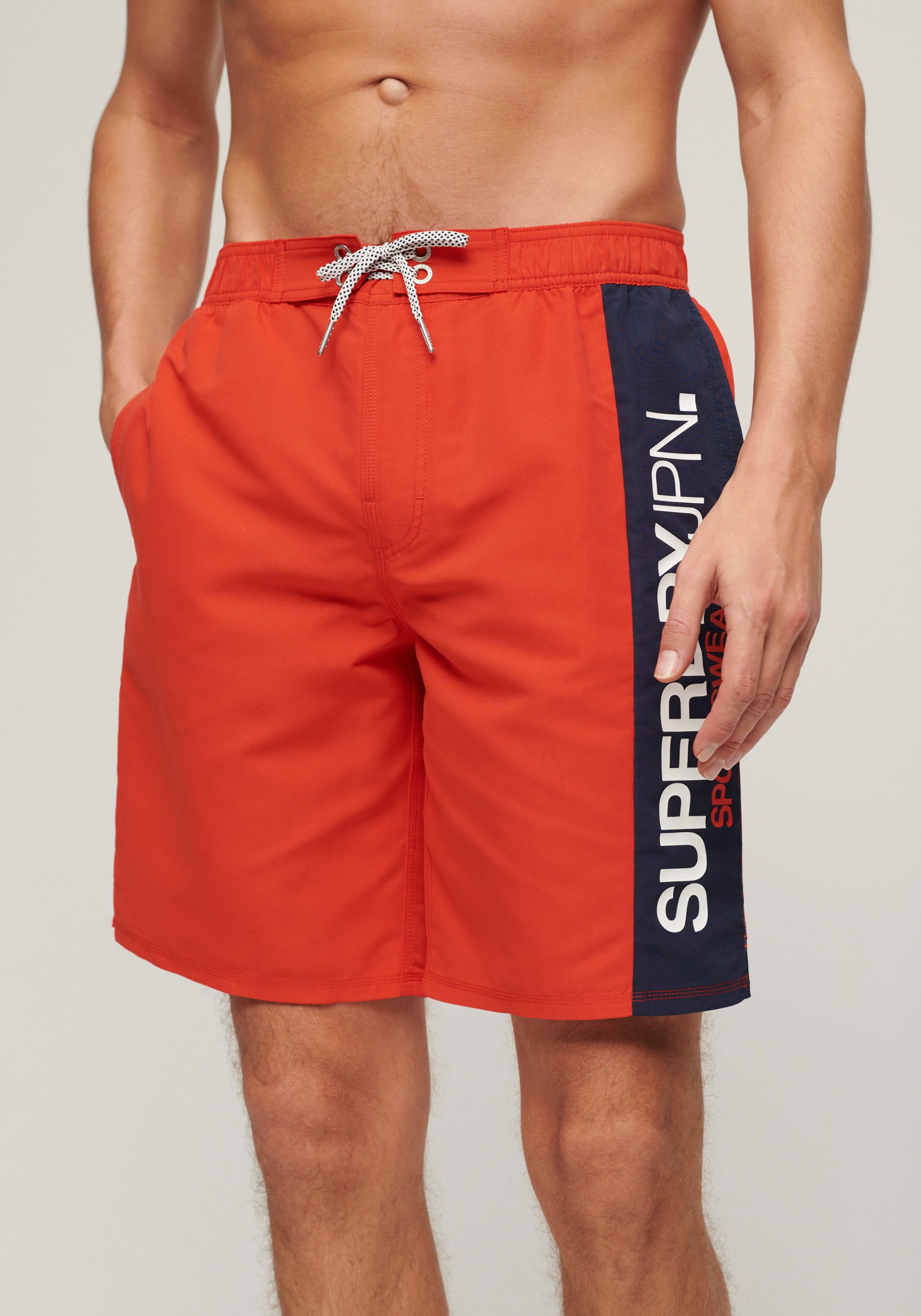 Superdry Badeshorts SD-SPORTSWEAR LOGO 19" BOARDSHORT