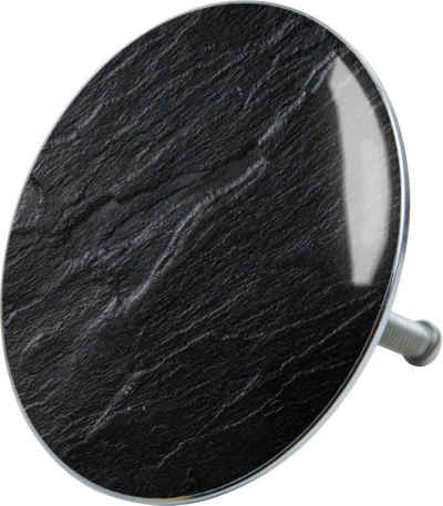 Sanilo Badewannenstöpsel Granit, Ø 7,2 cm, 100% wasserdicht, kräftige Farben, hochwertig