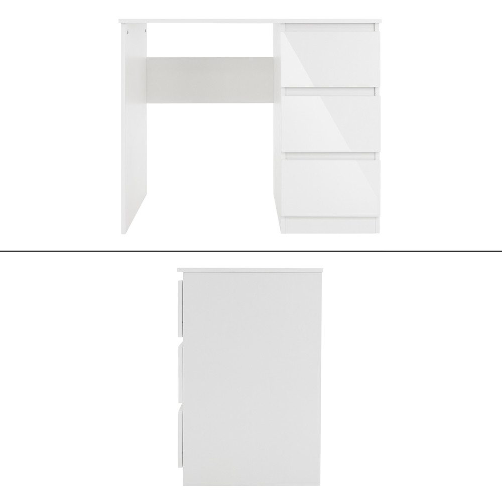 ML-DESIGN Schreibtisch Bürotisch mit 3 Schubladen, günstig online kaufen
